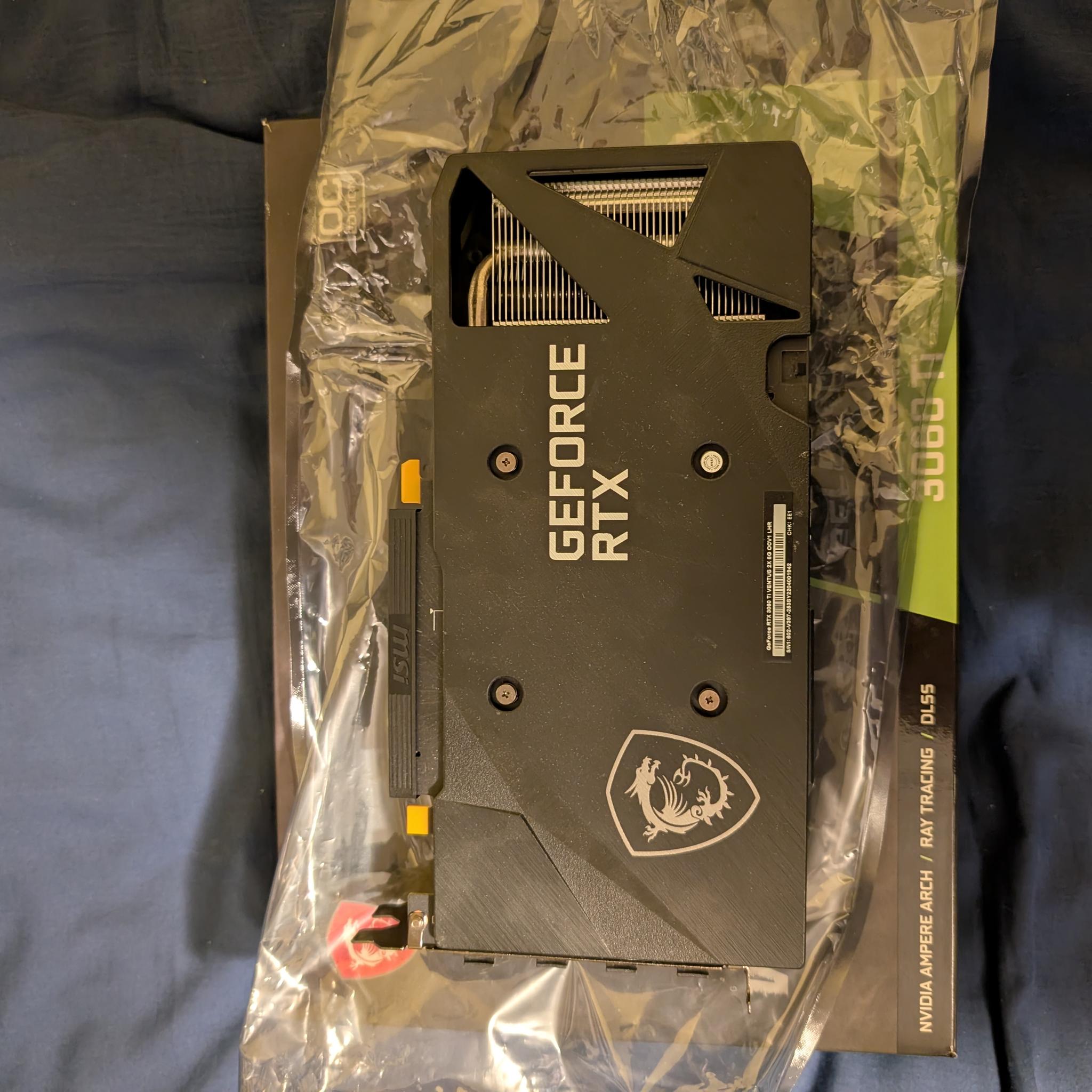 MSI GeForce RTX 3060 Ti VENTUS 2X 8G V1 LHR Used
