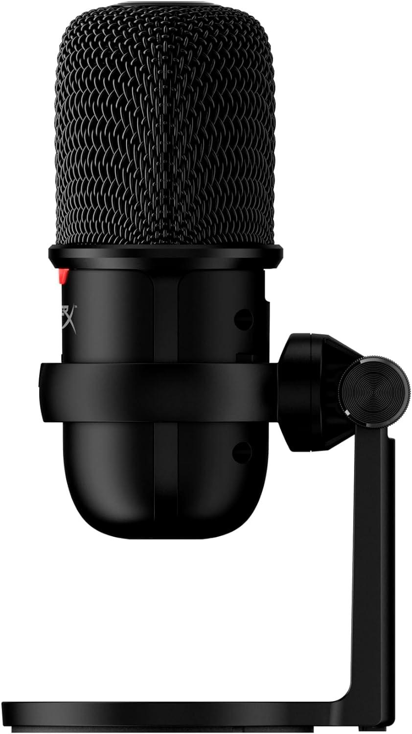 HyperX SOLOCAST USB Condenser Microphone - Black - New