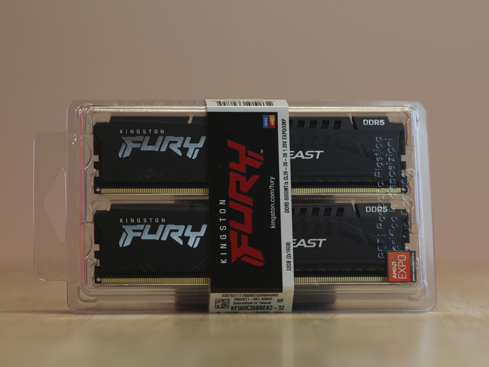 Kingston FURY DDR5 32GB 6000MT/s CL36