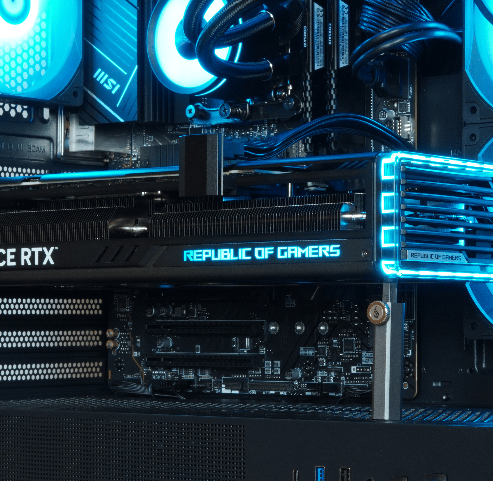 🥏Tron🥏RTX 4070 Ti STRIX, Intel i7 12700K, 2TB M.2 SSD, 32 GB DDR4 |4K GAMING PC|