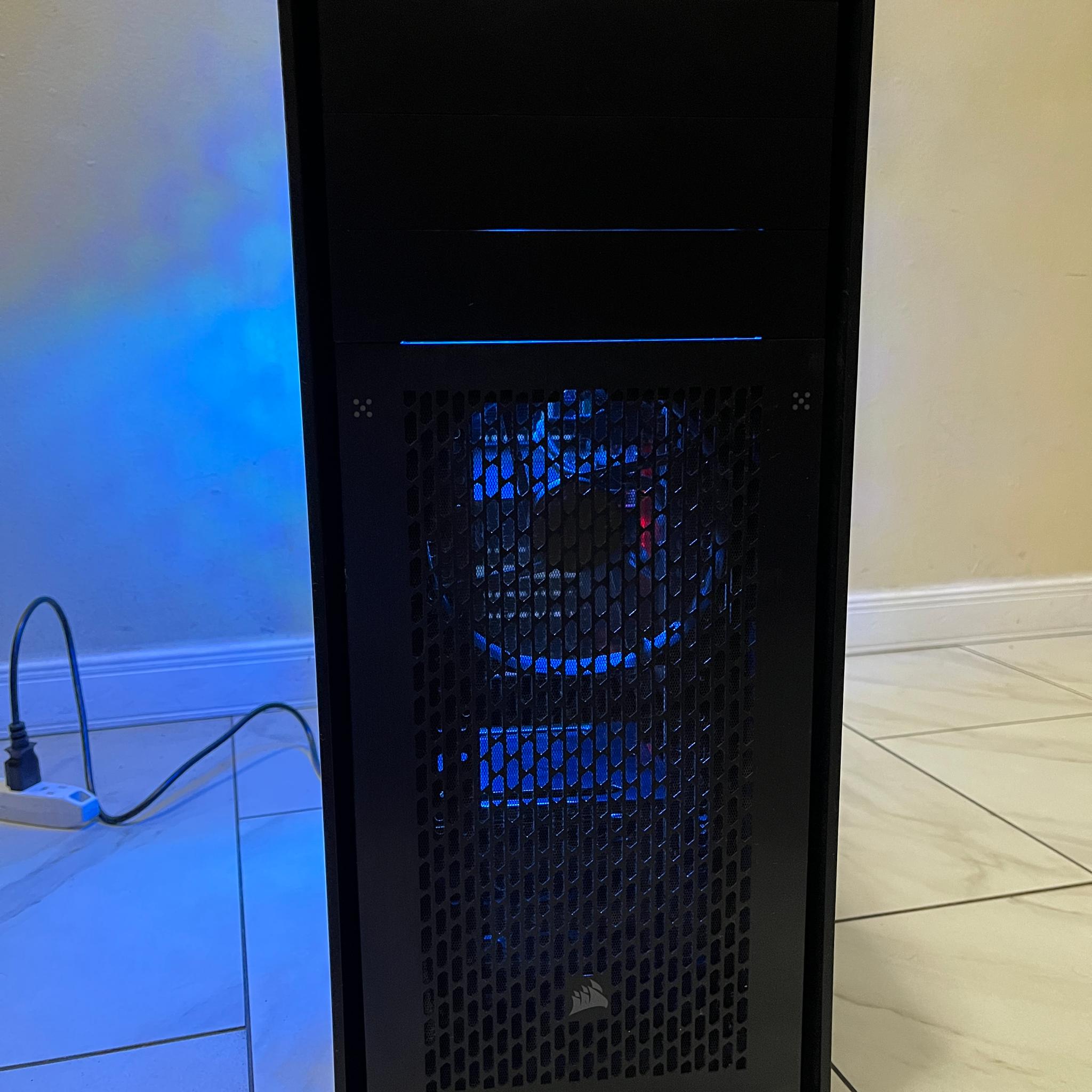 🟠🔥NVIDIA GTX 1080, Intel i5-6500, 12GB RAM, 1.2TB Storage, High Performance Gaming PC w/ Remote 🖥️🔵