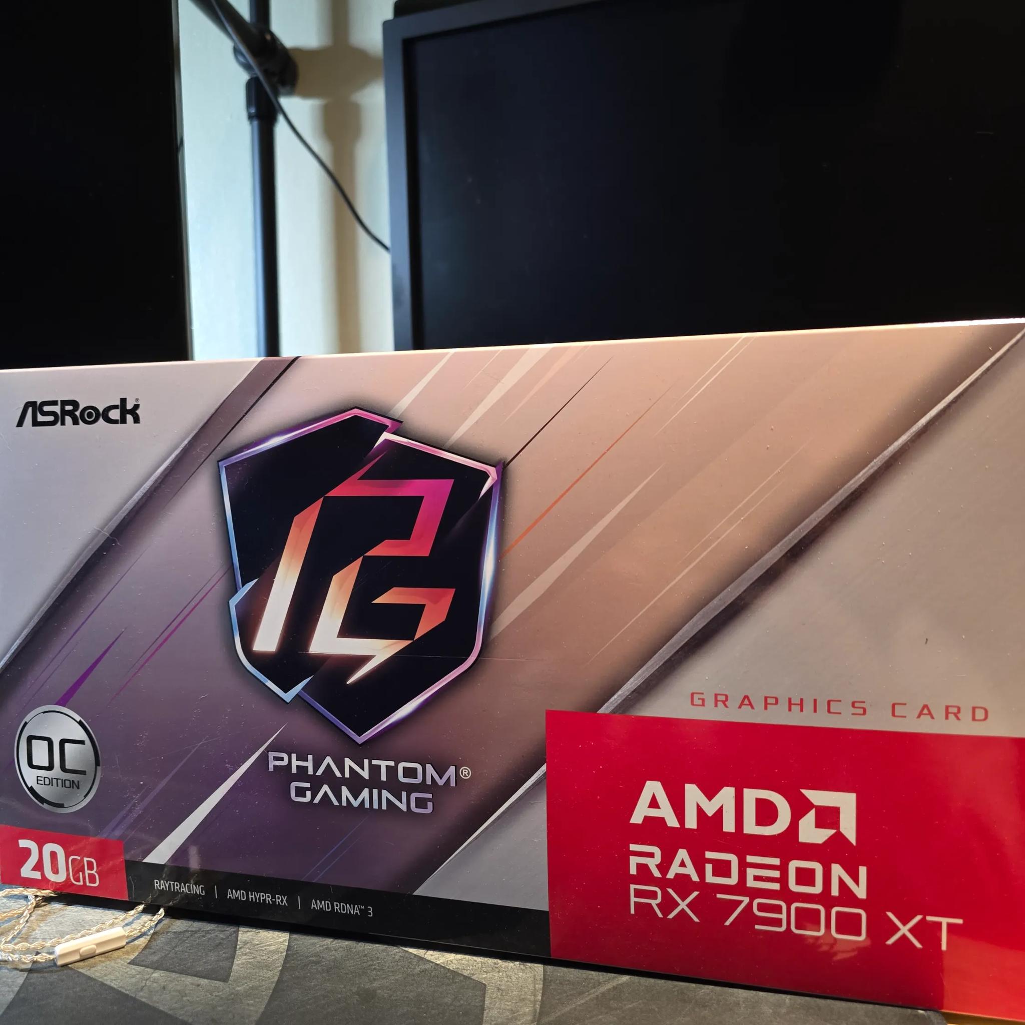7900XT Asrock Phantom Gaming OC *White* 20GB w/ Box