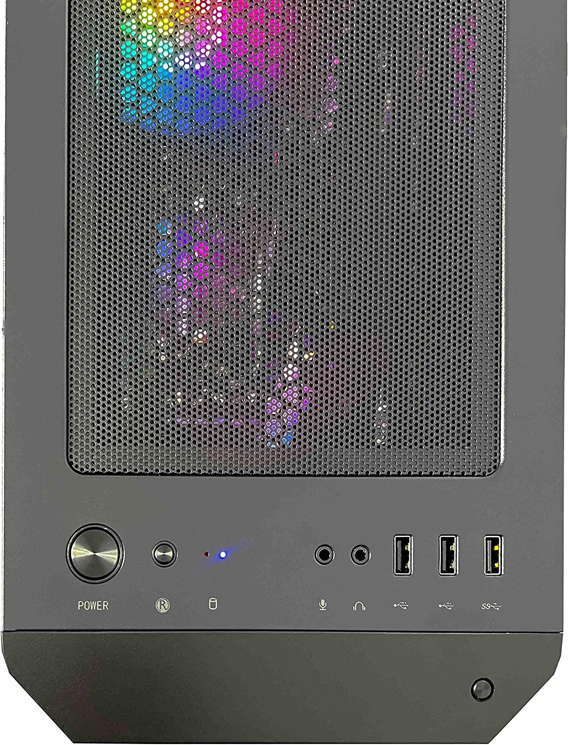 NSXGAMING Nova Desktop Gaming | AMD Ryzen 5 5600G | 16GB 2*8 GB DDR4 3600 | 512Gb M2 NVME SSD