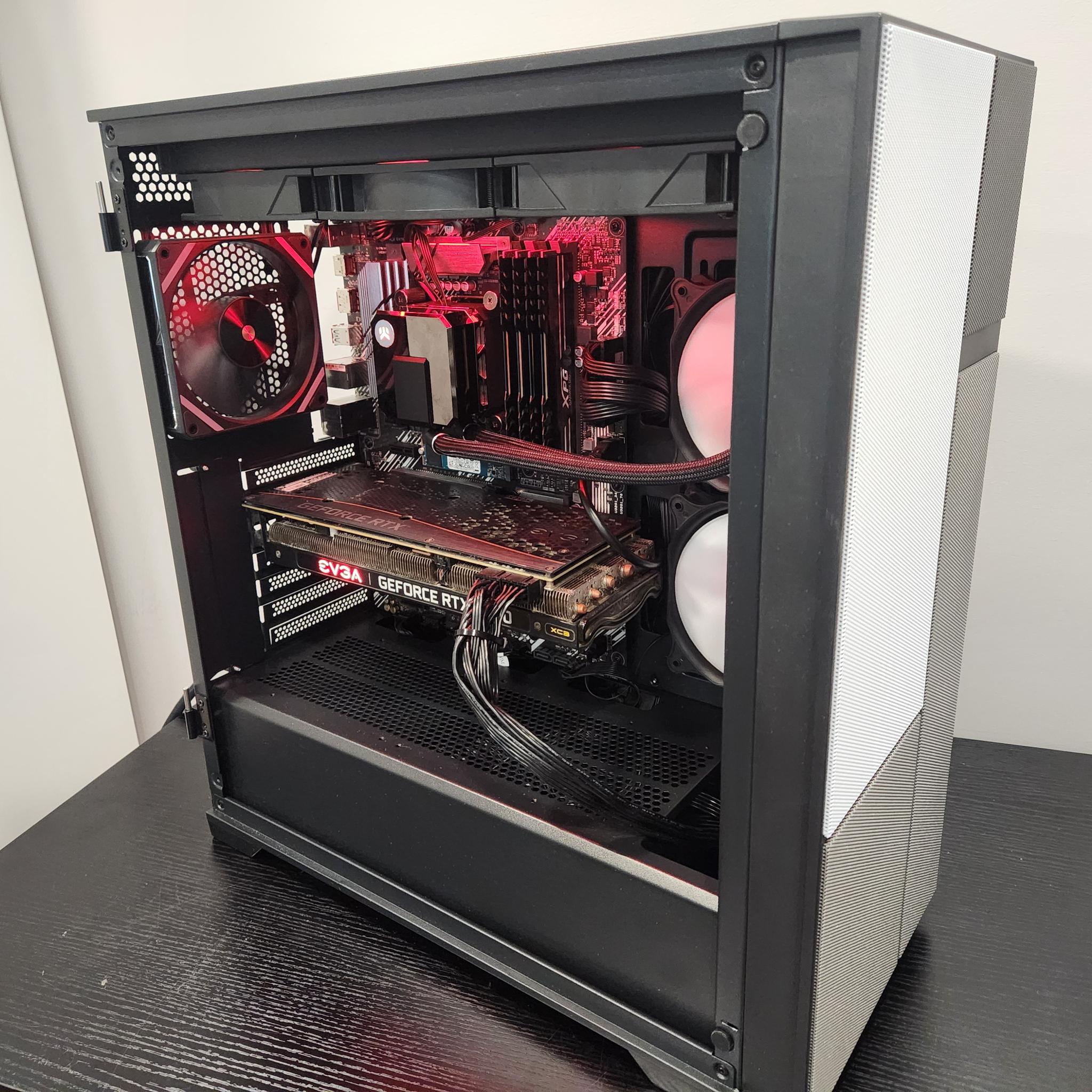 THE RED MONSTER VII RTX 3070/ 32 gigs of RAM! Gaming/ streaming pc!