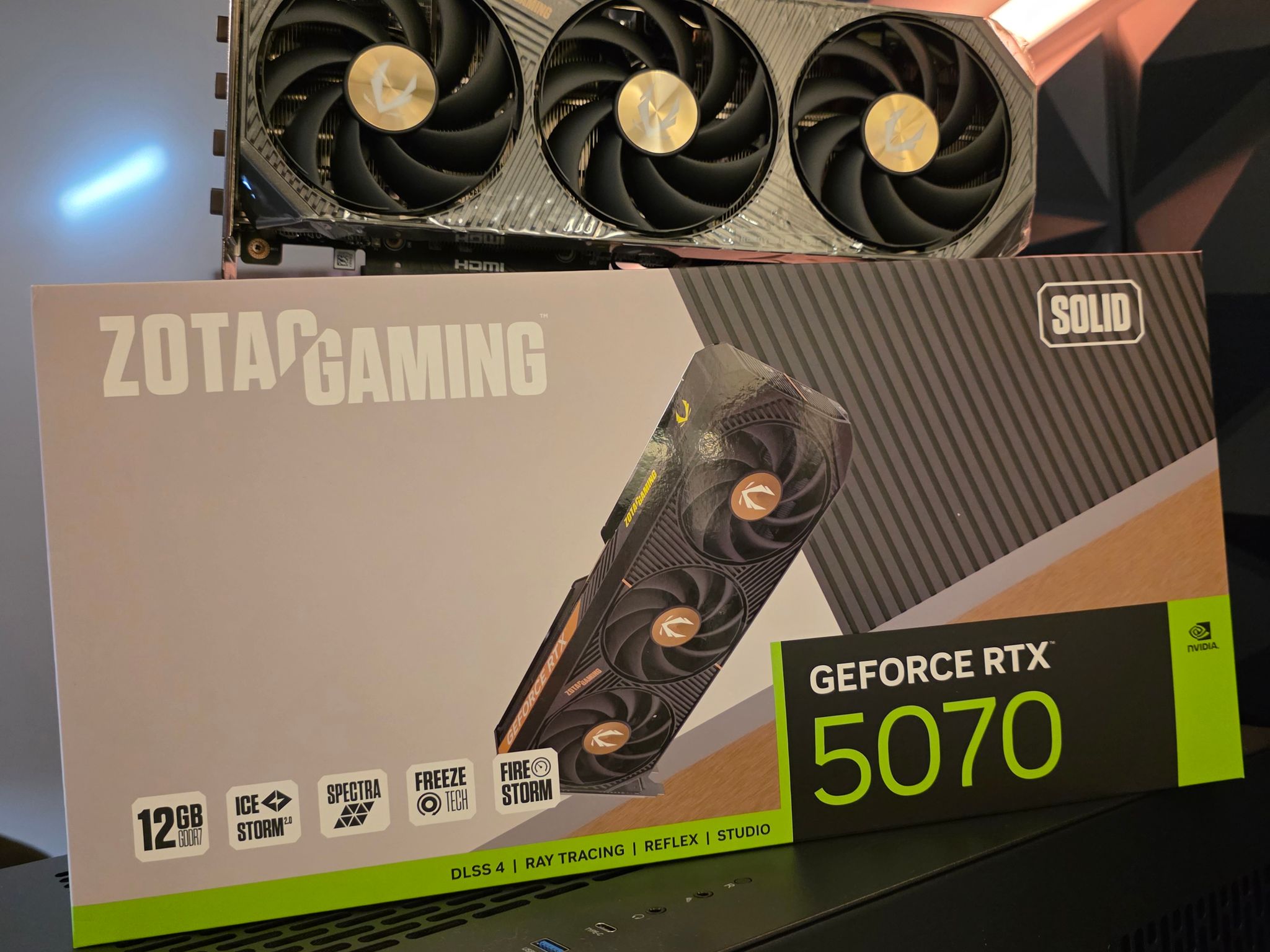 RTX 5070 + RYZEN 7 7700X DDR5 PC