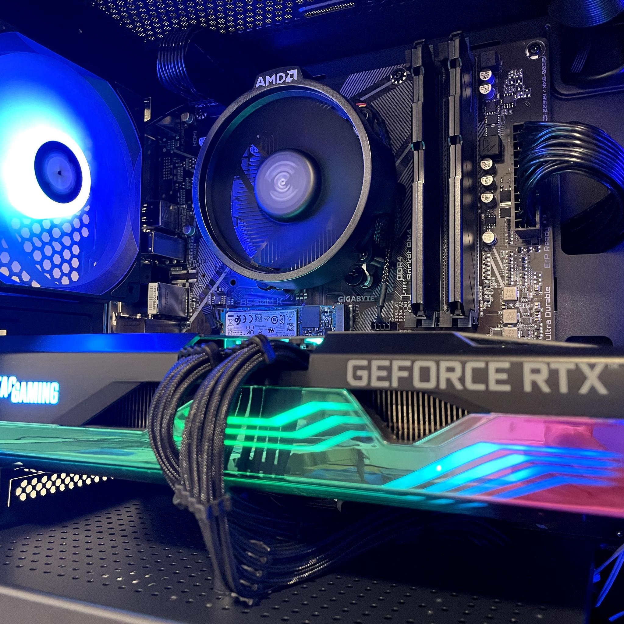 RTX 3070 Gaming PC (Ryzen 5 5500 | 32GB RAM | 512GB SSD | WiFi)