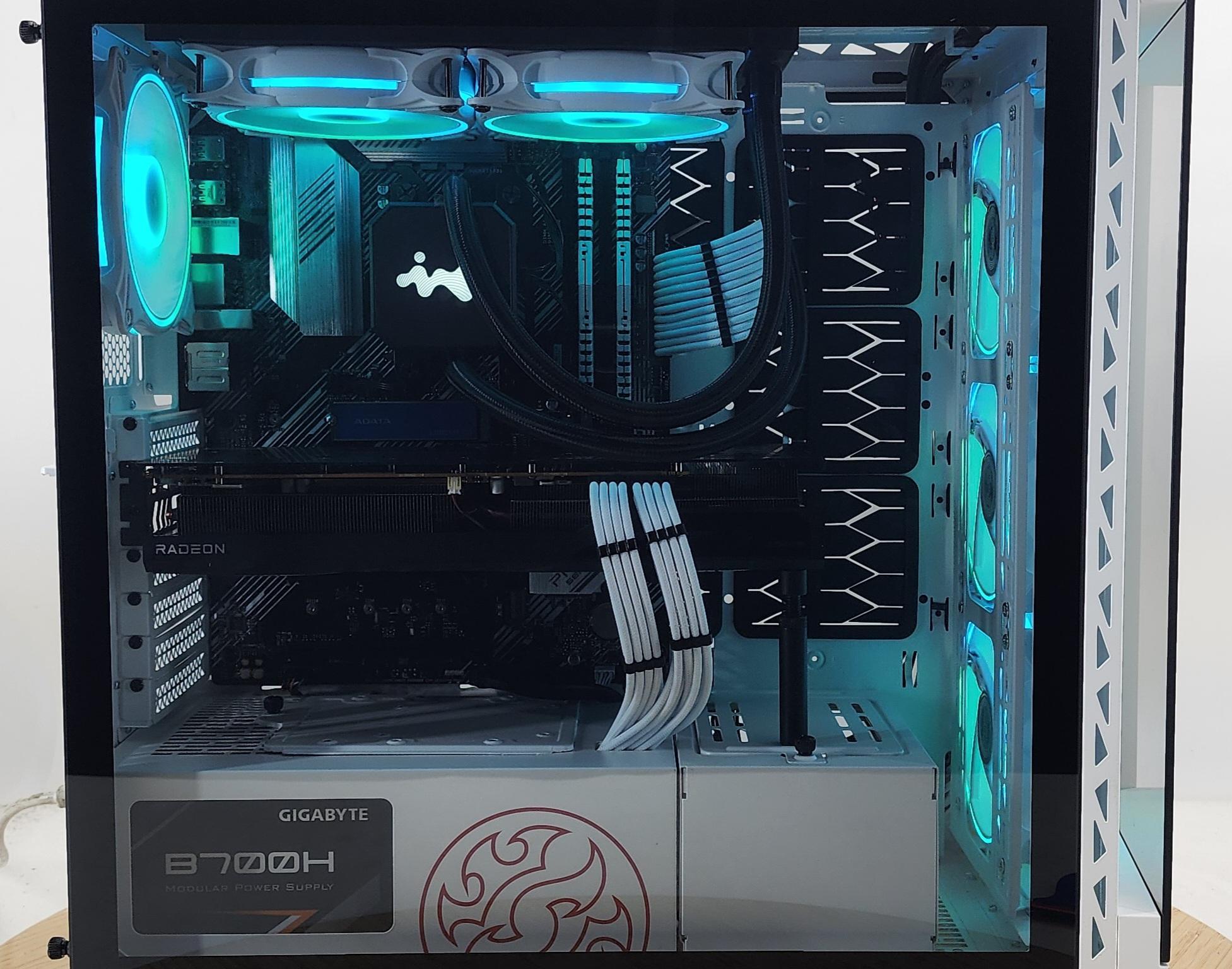 Gaming PC Ryzen 7 5700X 16GB RAM 1TB SSD RX 6800 XT 16GB Windows 11 Computer