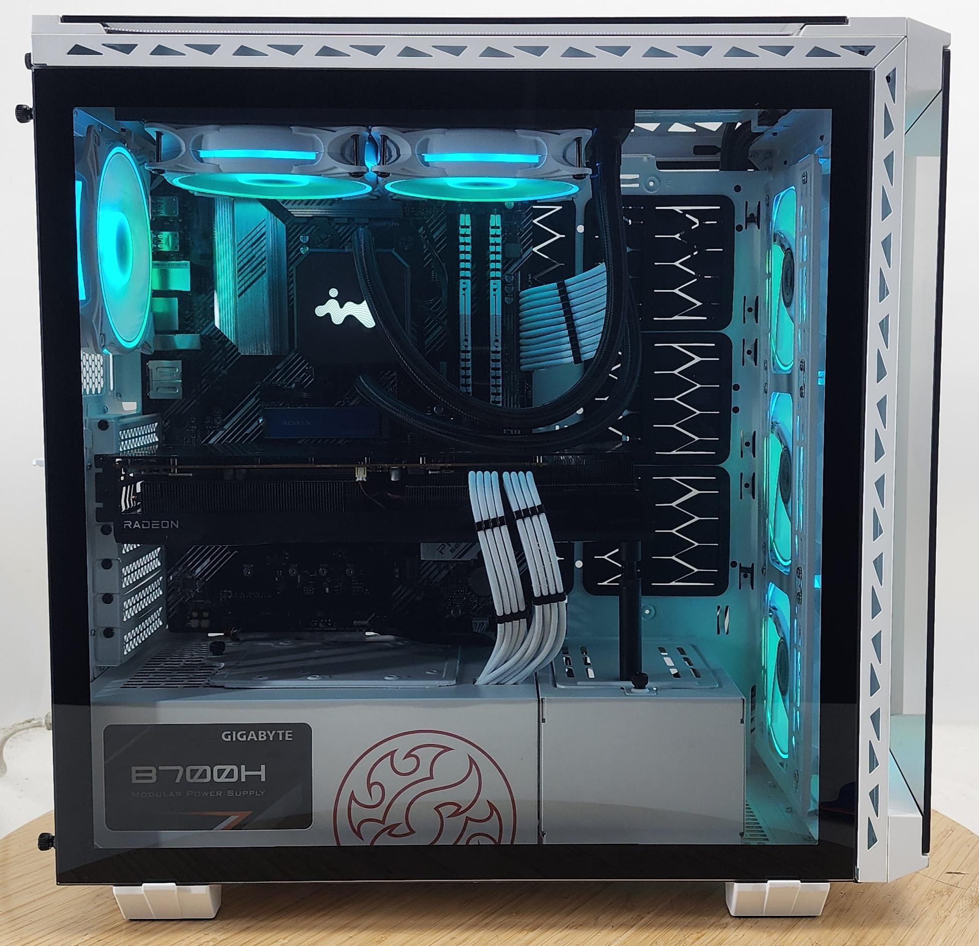Gaming PC Ryzen 7 5700X 16GB RAM 1TB SSD RX 6800 XT 16GB Windows 11 Computer