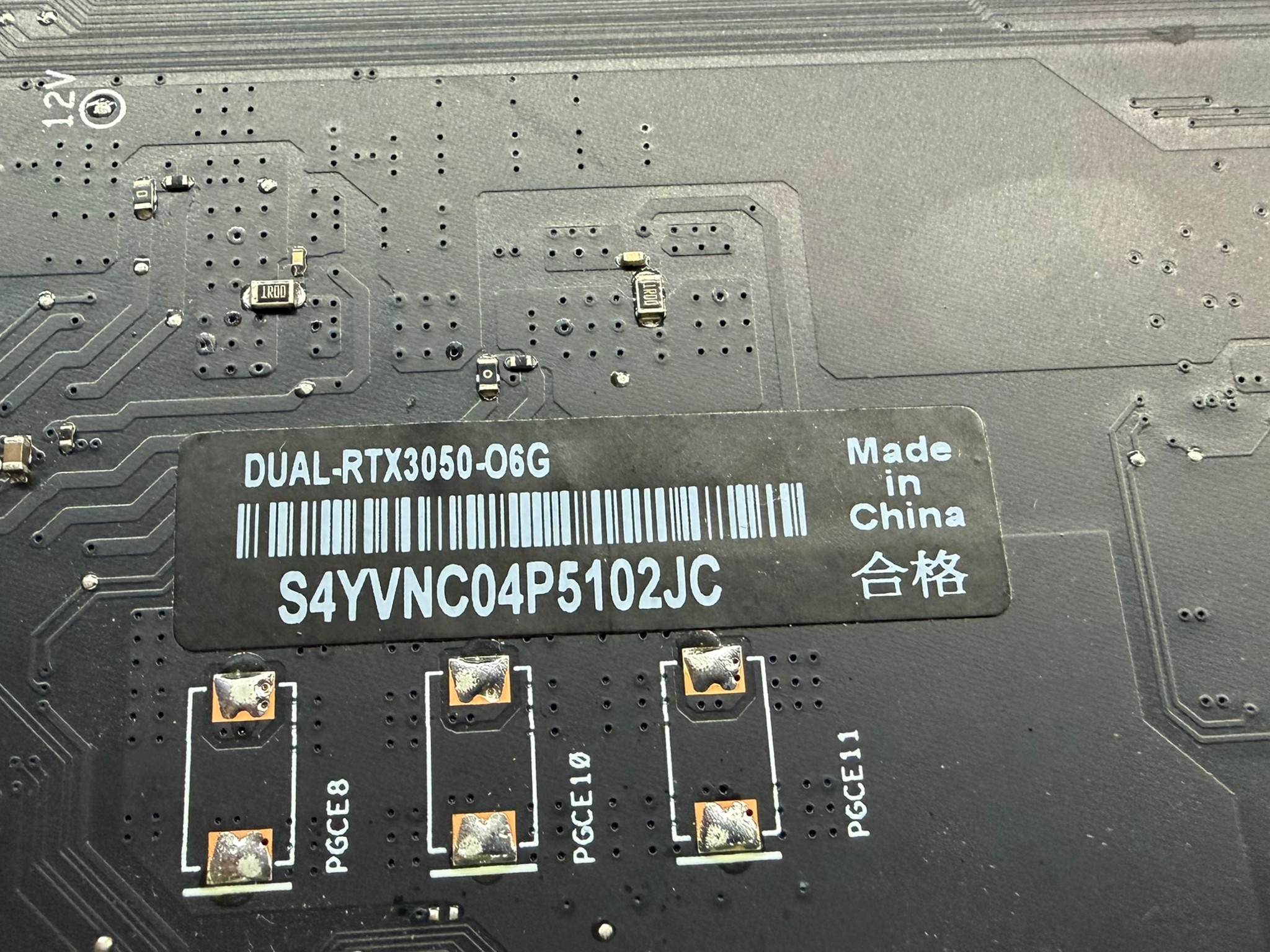ASUS DUAL GeForce RTX 3050 6GB
