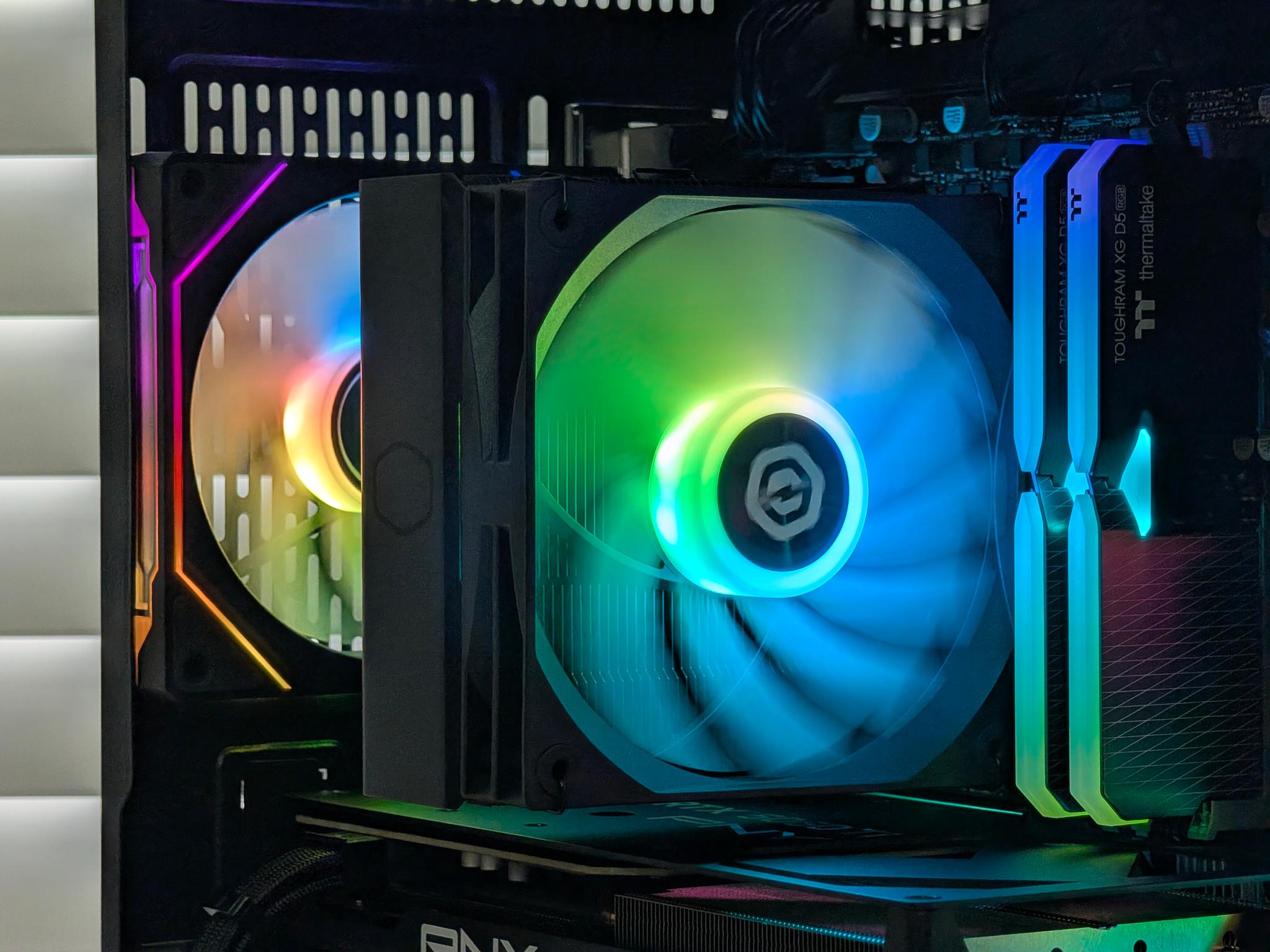 🌈🖤Intel i7-14700F | RTX 5060 Ti 16GB | 32GB DDR5 | Gaming PC🖤🌈