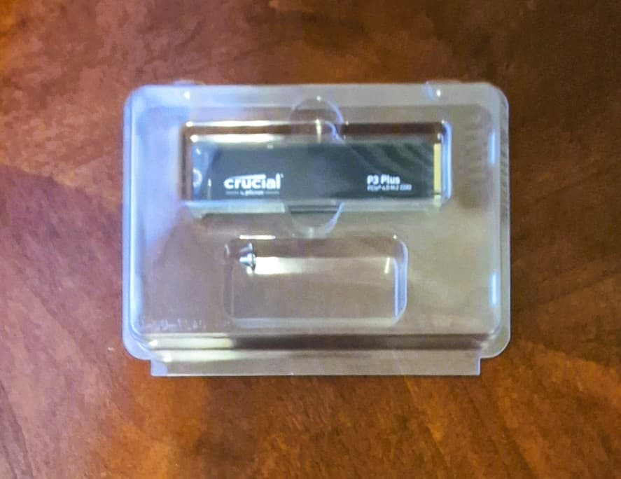 Crucial P3 Plus 500GB PCIe 4.0 NVMe Internal SSD - (CT500P3PSSD8) 4700MB/s -100% Health Verified
