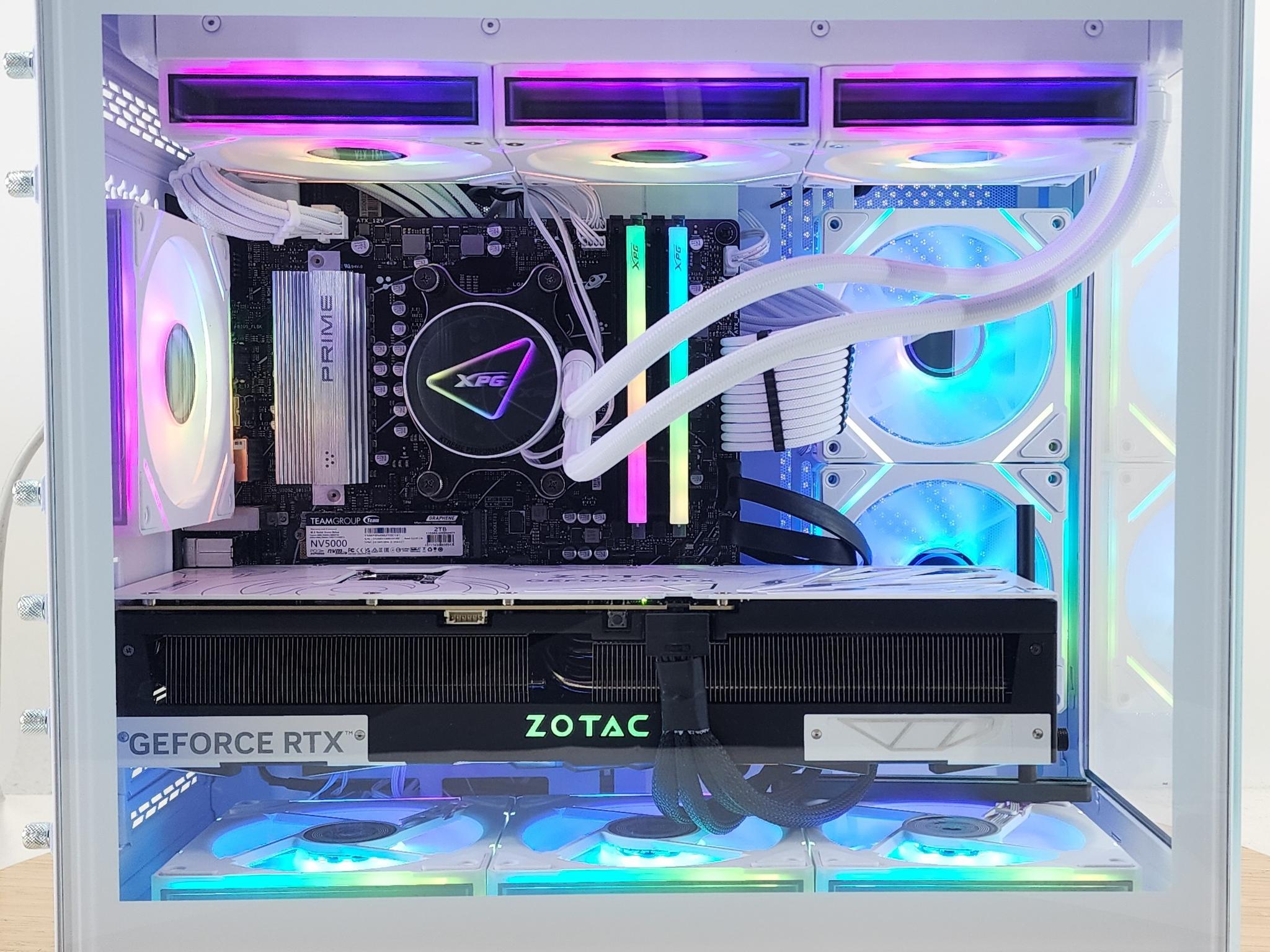 Gaming PC Ryzen 7 7800X3D 32GB RAM 2TB SSD RTX 5070 Ti 16GB Windows 11 Computer