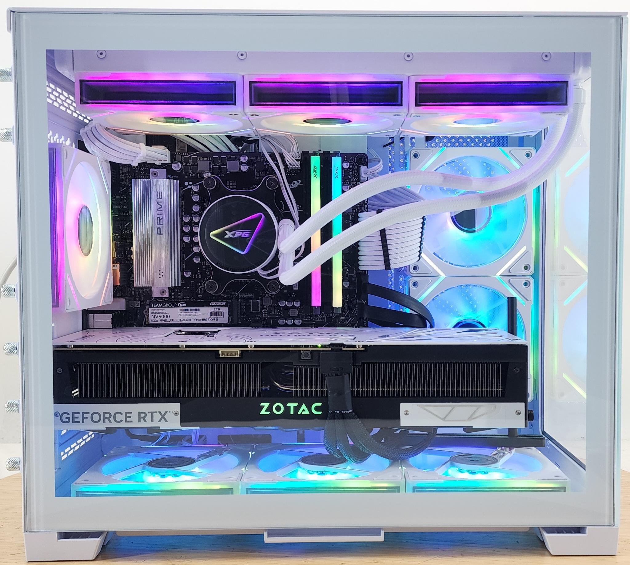 Gaming PC Ryzen 7 7800X3D 32GB RAM 2TB SSD RTX 5070 Ti 16GB Windows 11 Computer