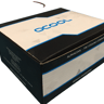 Alphacool 45 Degree Rotatable Angled Fitting G1/4 Black 10-Pack 17246