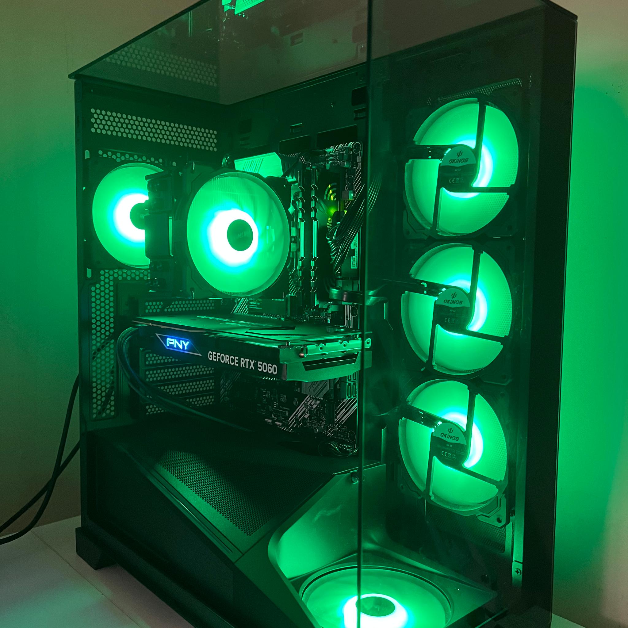 RTX 5060 and r7 5700x gaming pc