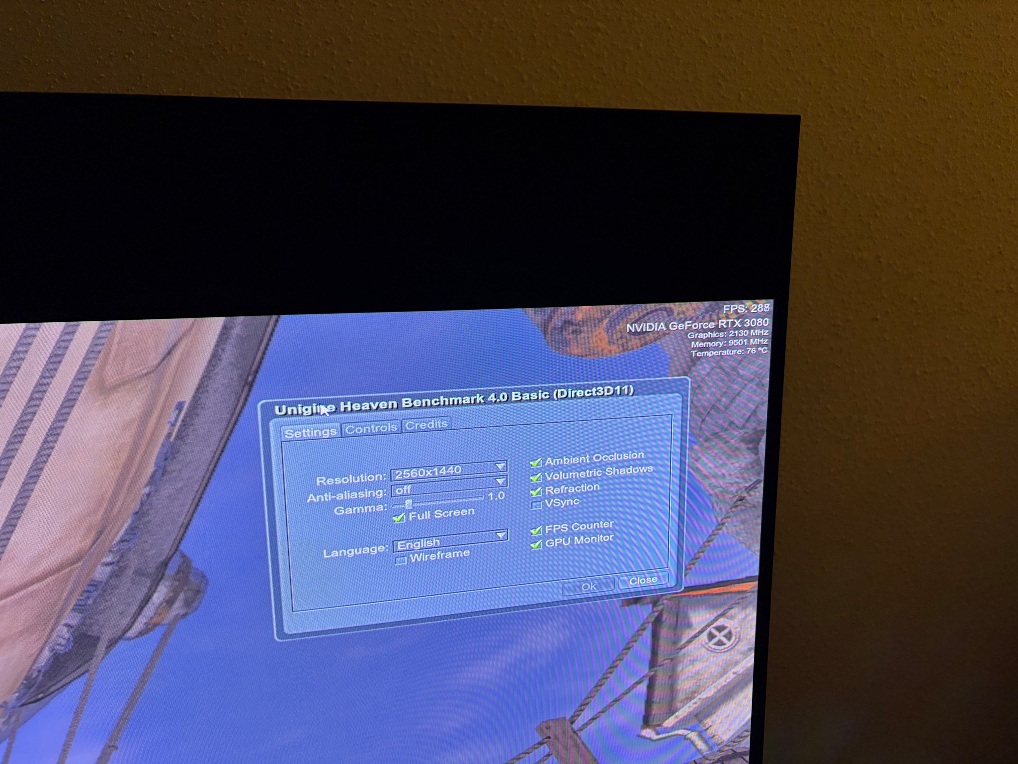 MSI Geforce RTX 3080 10GB Ventus 3X OC