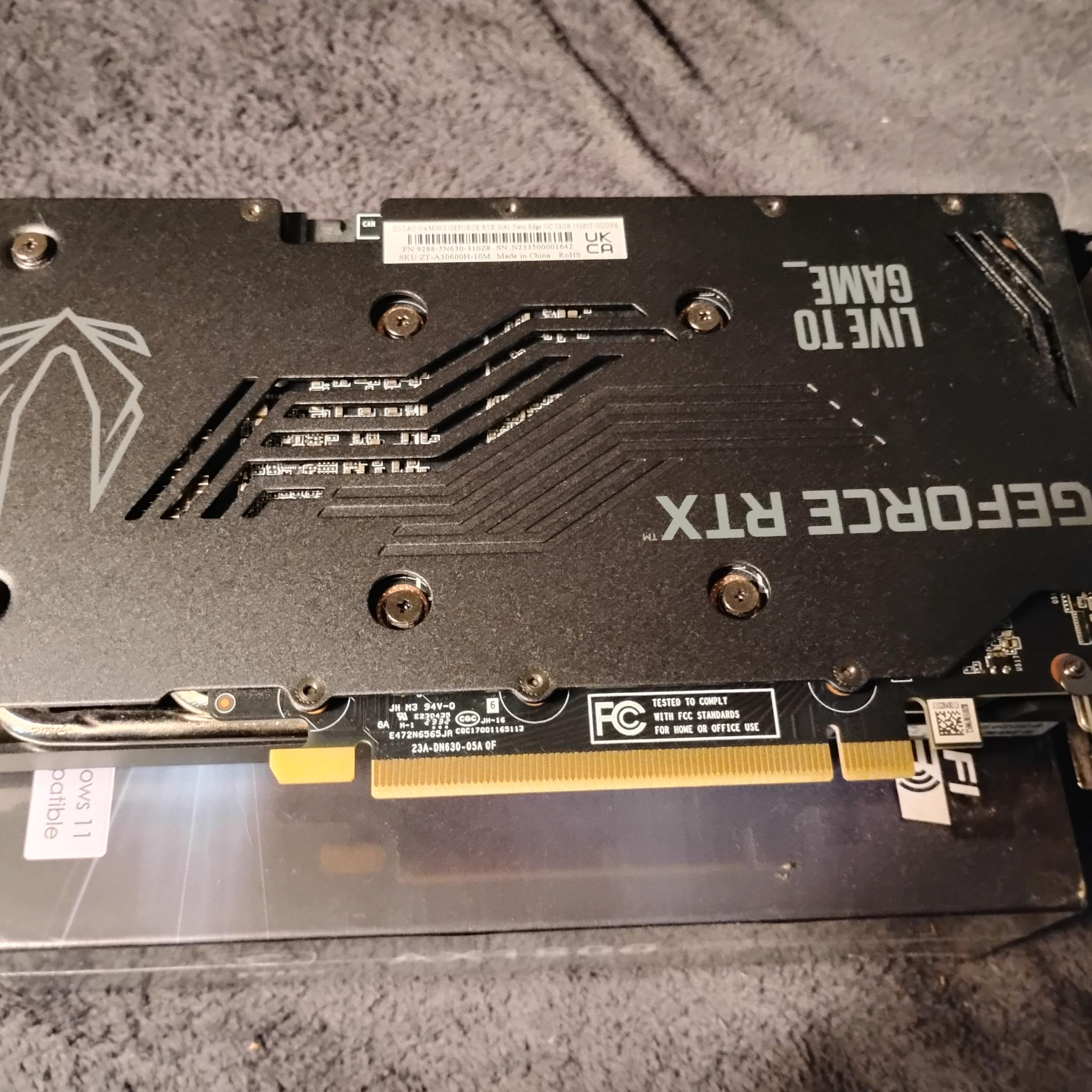 ZOTAC GAMING Twin Edge OC GeForce RTX 3060 12GB