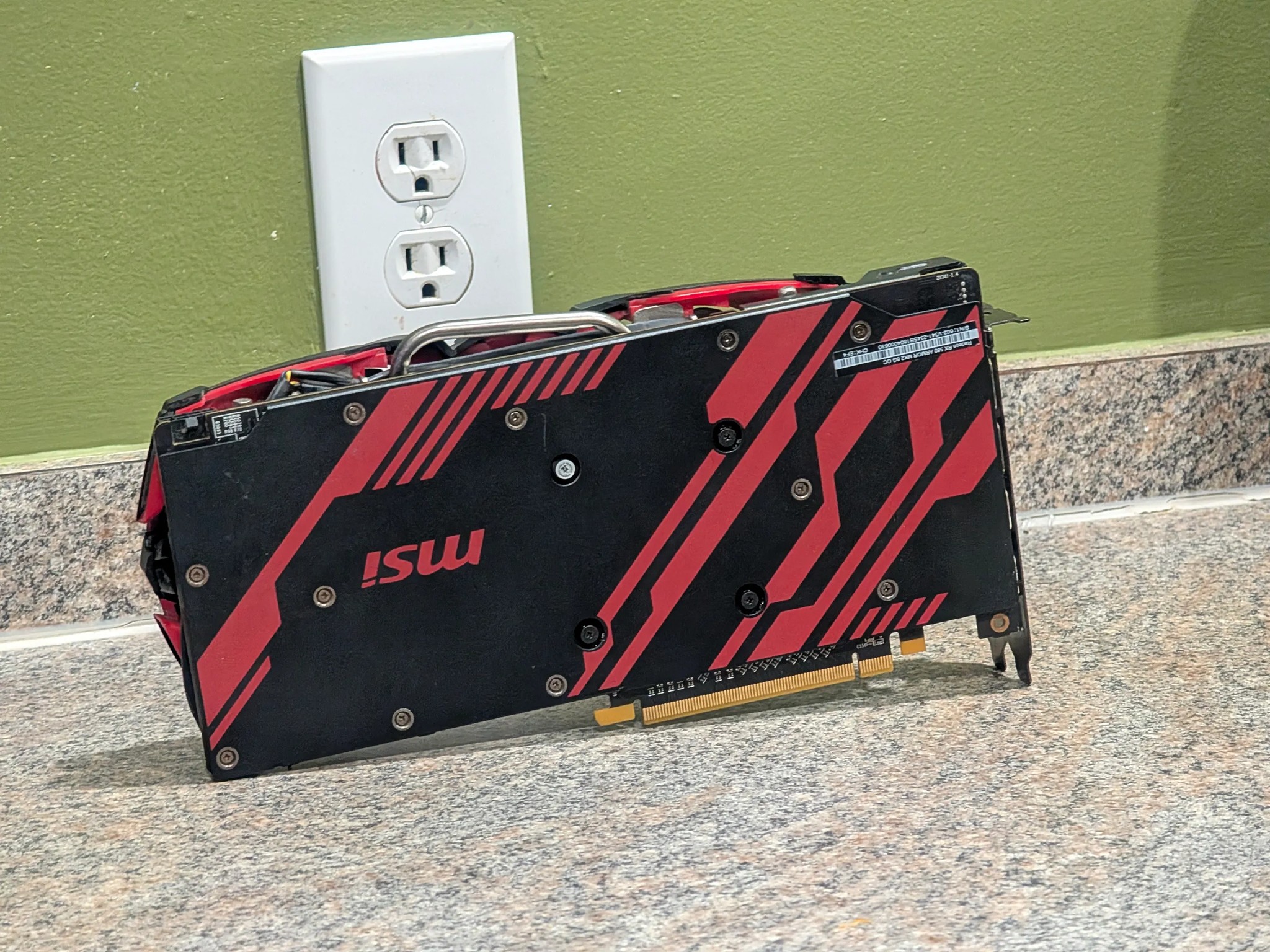 MSI RX 580 8GB (Red)