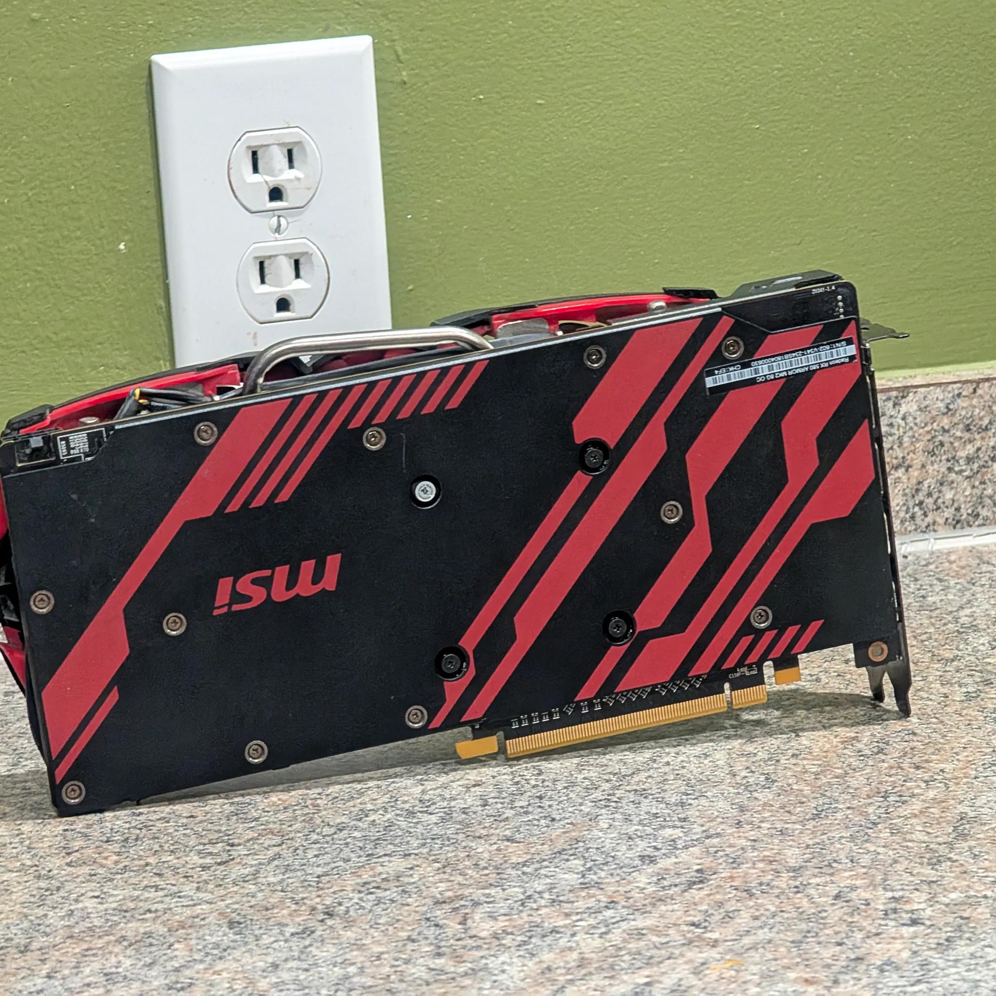 MSI RX 580 8GB (Red)