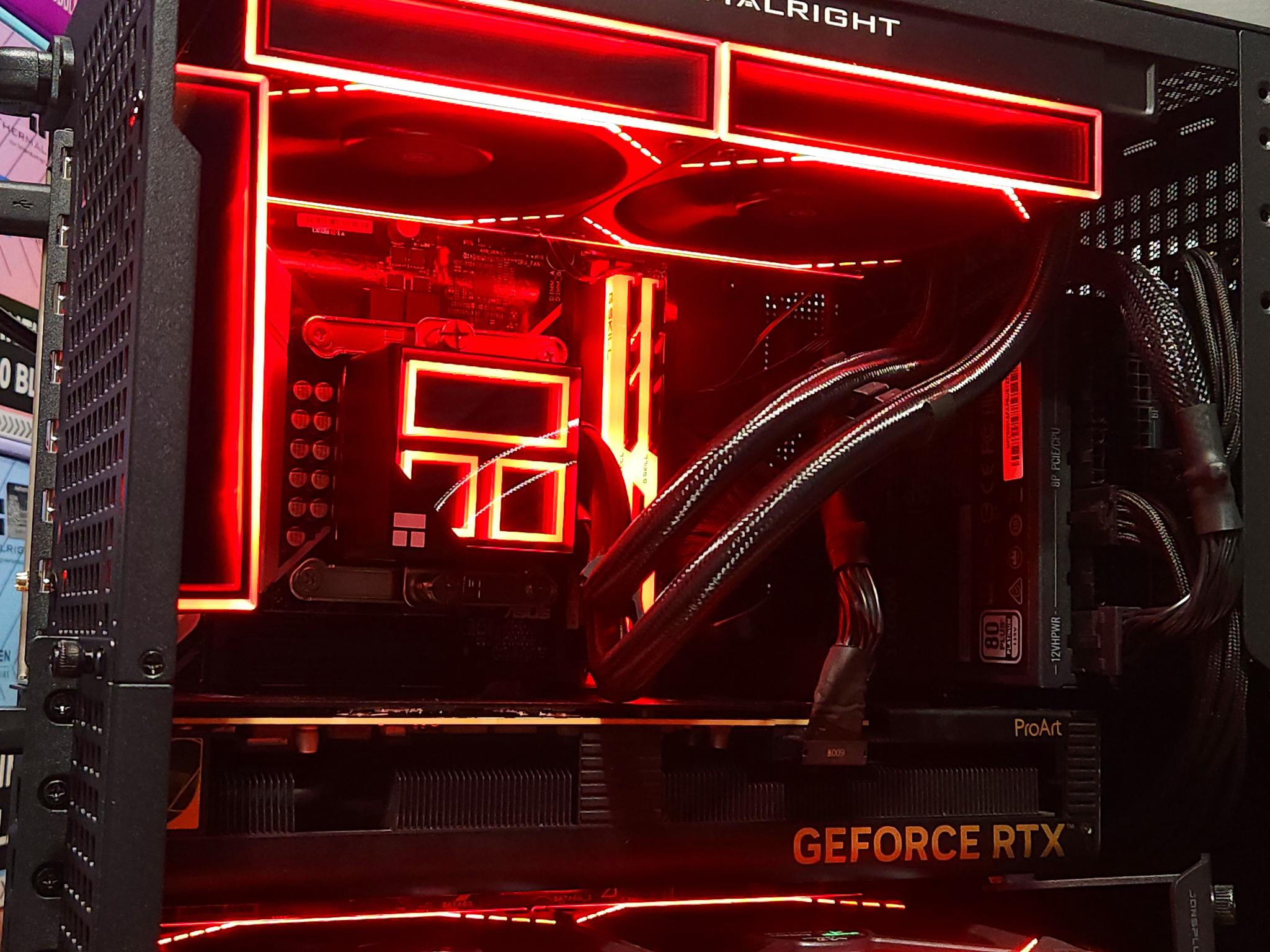 RTX 4070 TI SUPER 16GB | Intel i5-13600KF | 32GB DDR4 3600MTs | 2 TB NVME | 1100W | WIFI & BT | AIO