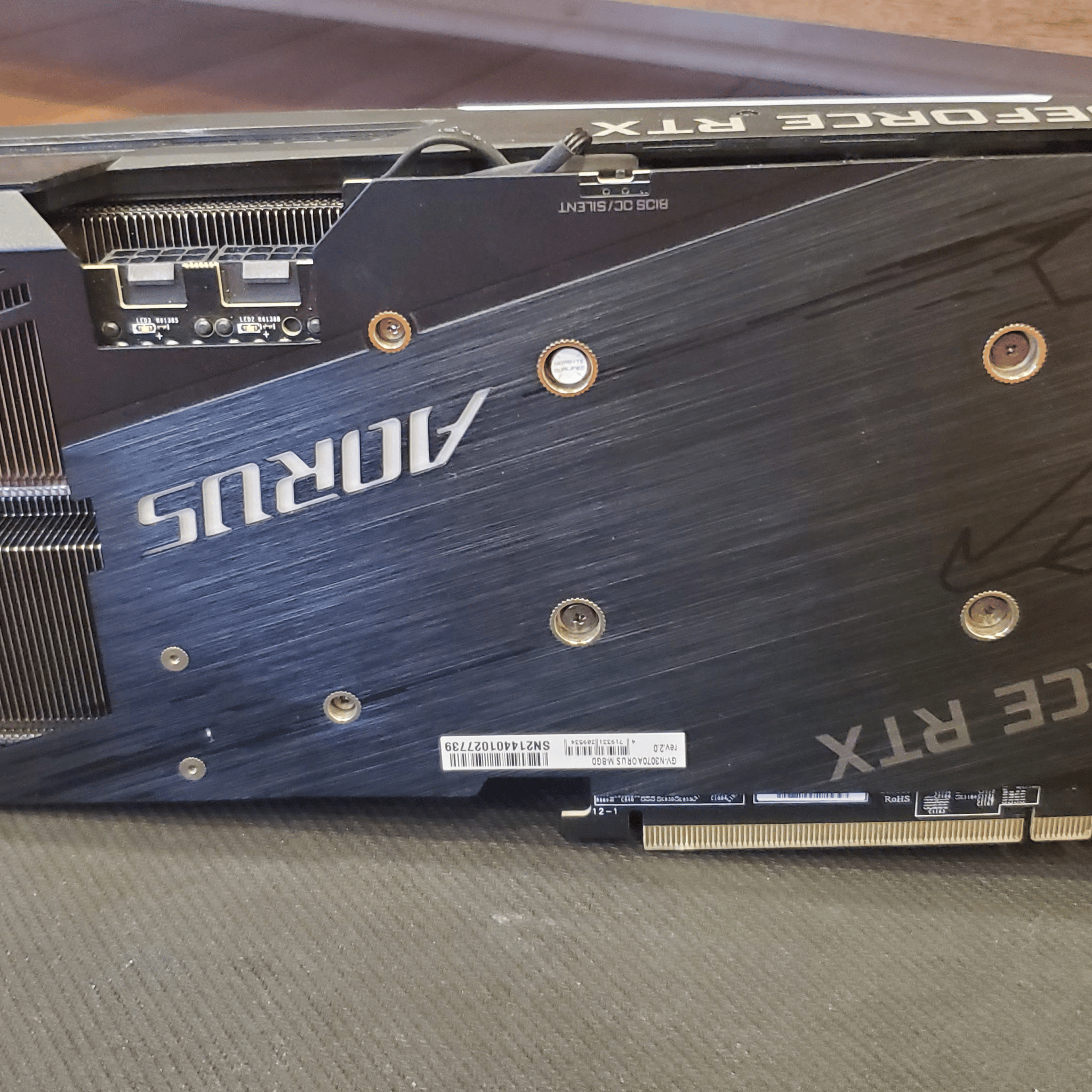 AORUS GeForce RTX 3070 Master 8GB (Rev.2.0) 