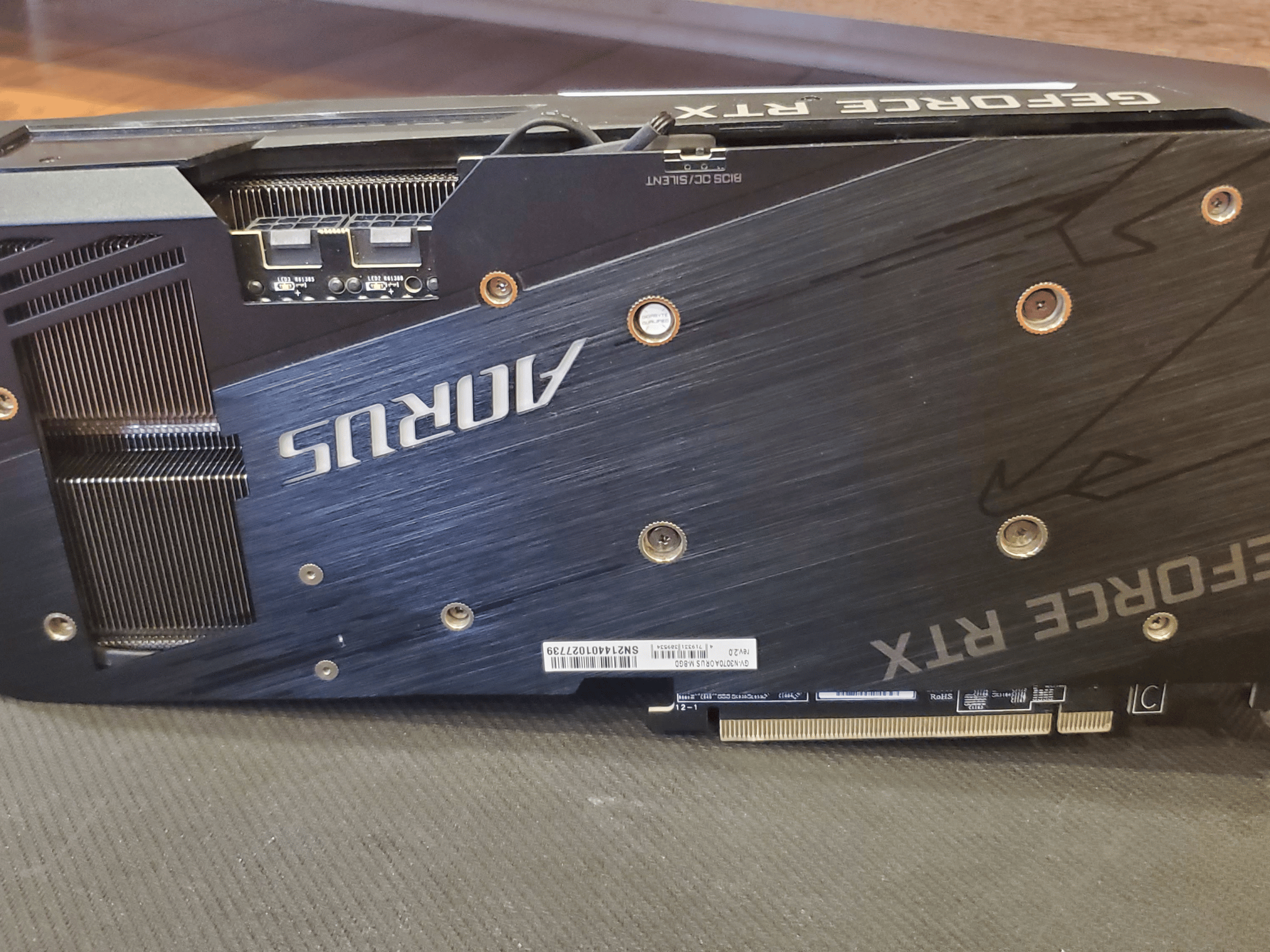 AORUS GeForce RTX 3070 Master 8GB (Rev.2.0) 