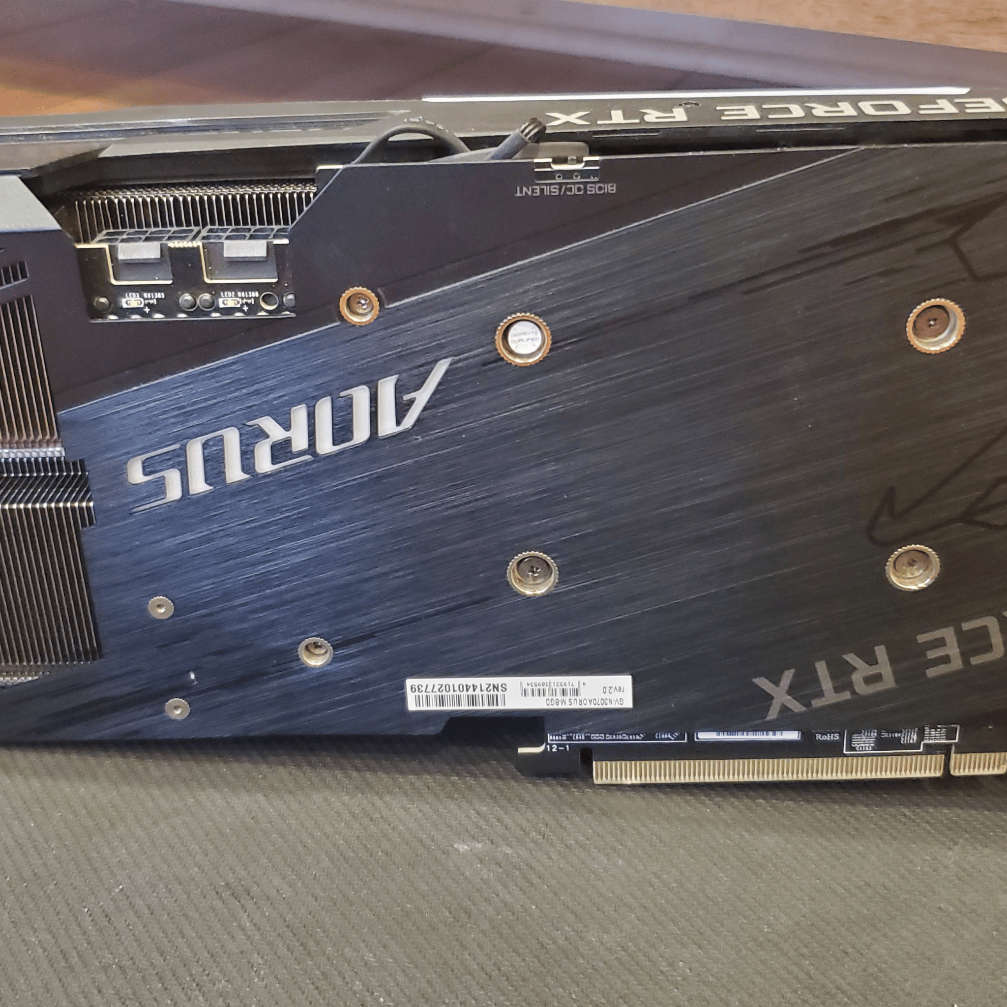 AORUS GeForce RTX 3070 Master 8GB (Rev.2.0) 