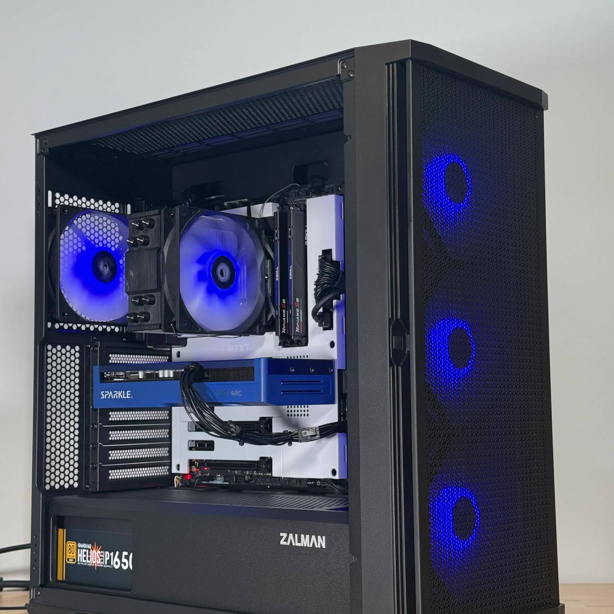 Arc B570 Intel Core i7 12700k Gaming PC