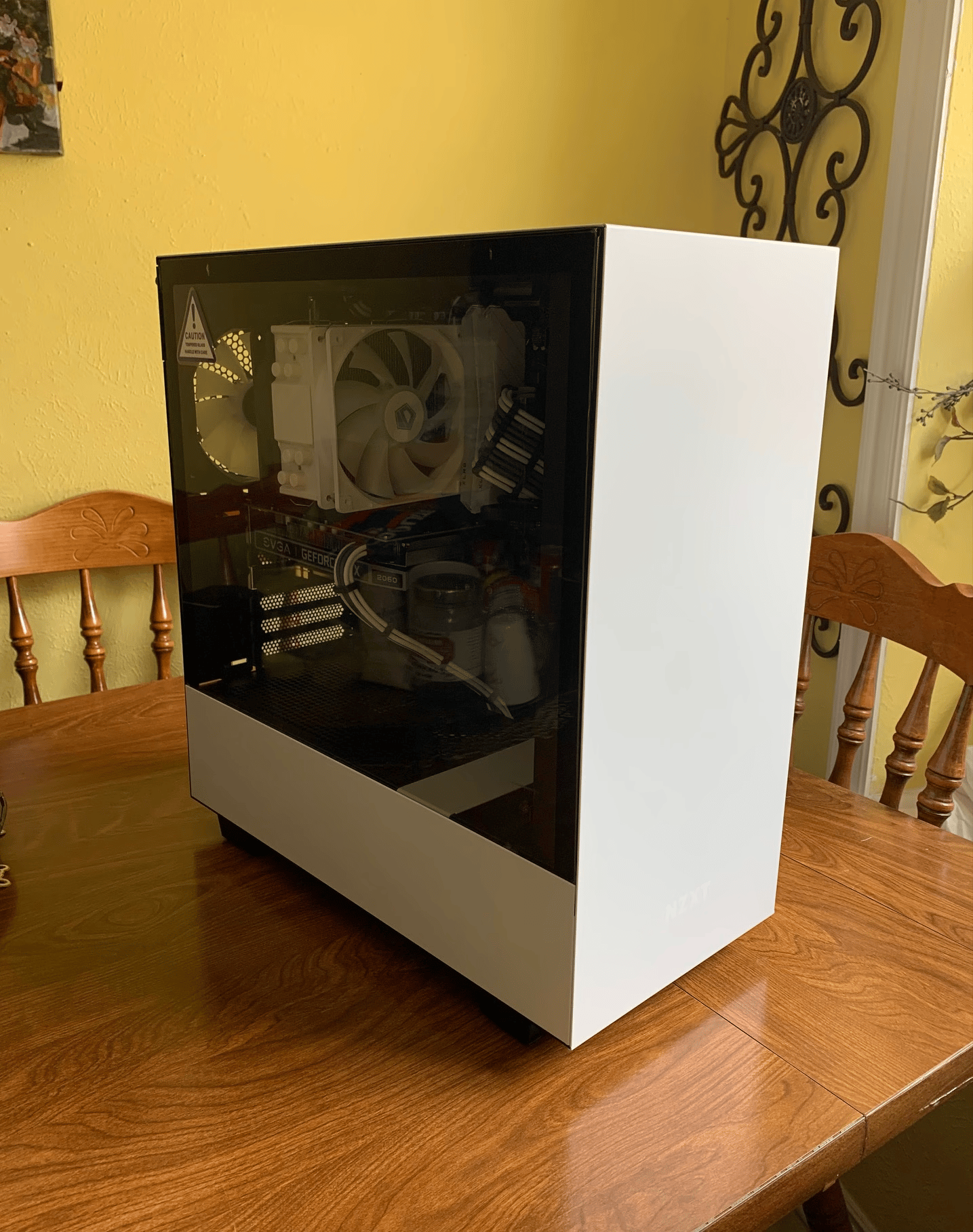 🔥 clean capable gaming/streaming/editing pc (clean argb white aesthetics built w/new parts) 🔥