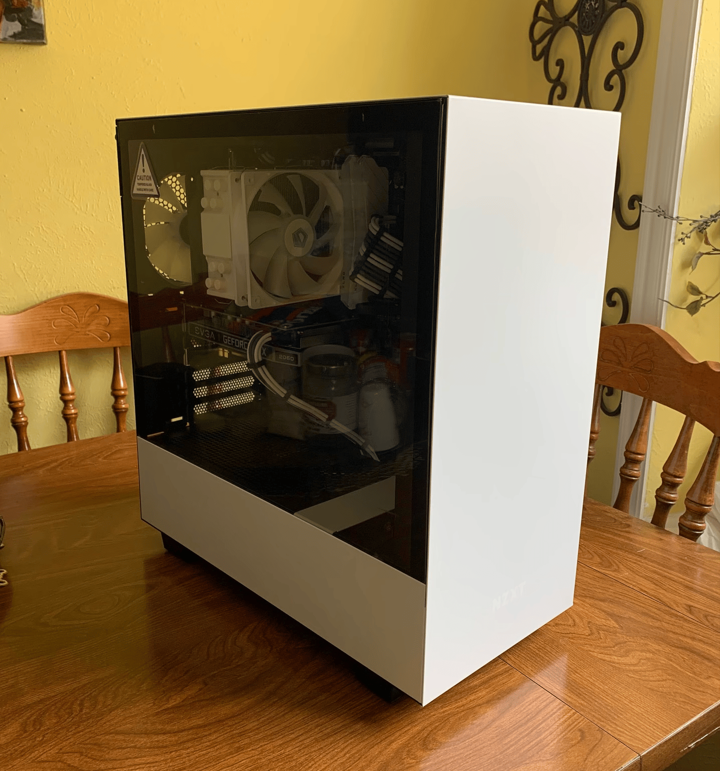 🔥 clean capable gaming/streaming/editing pc (clean argb white aesthetics built w/new parts) 🔥
