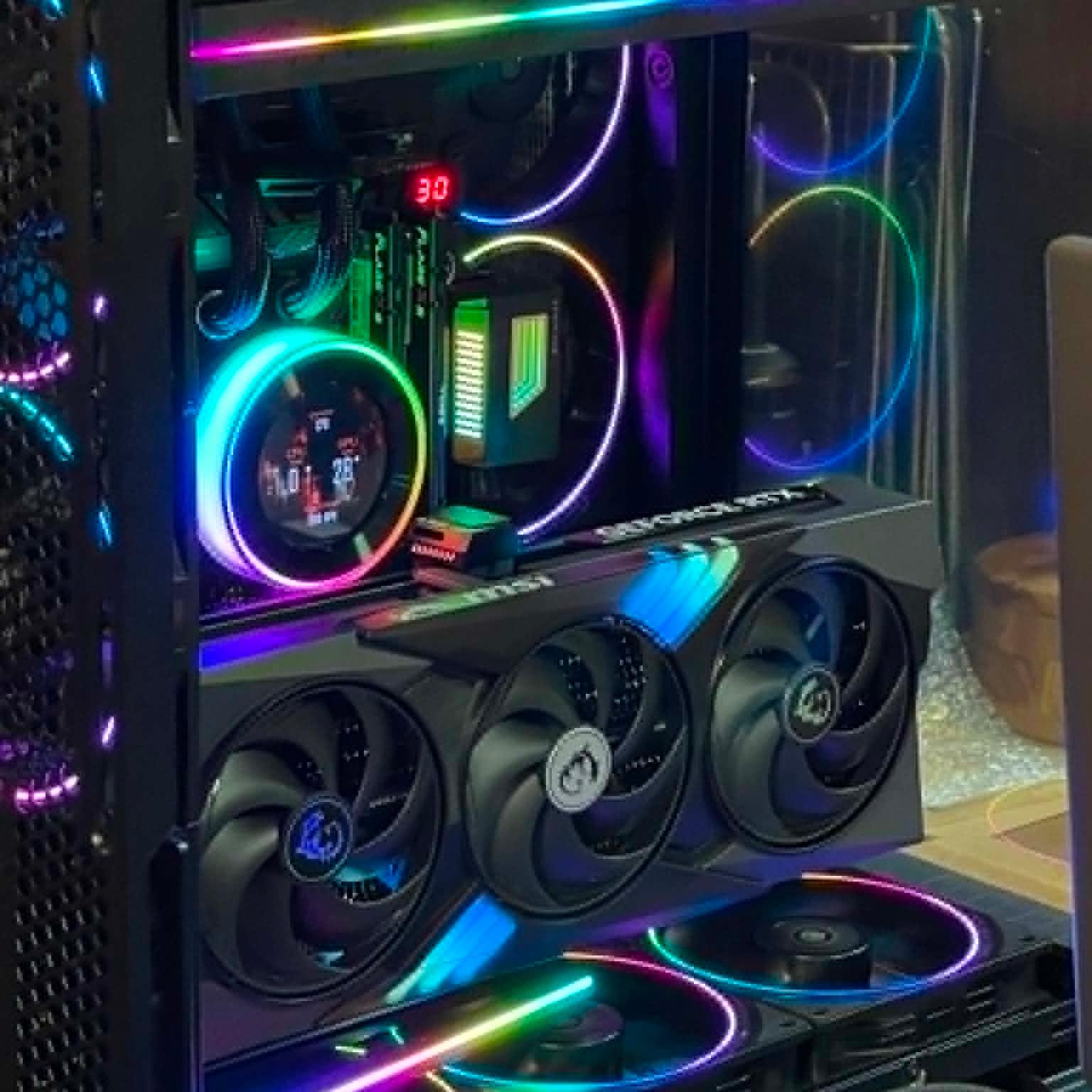 Custom Gaming PC Build with intel i9 and rtx 5070