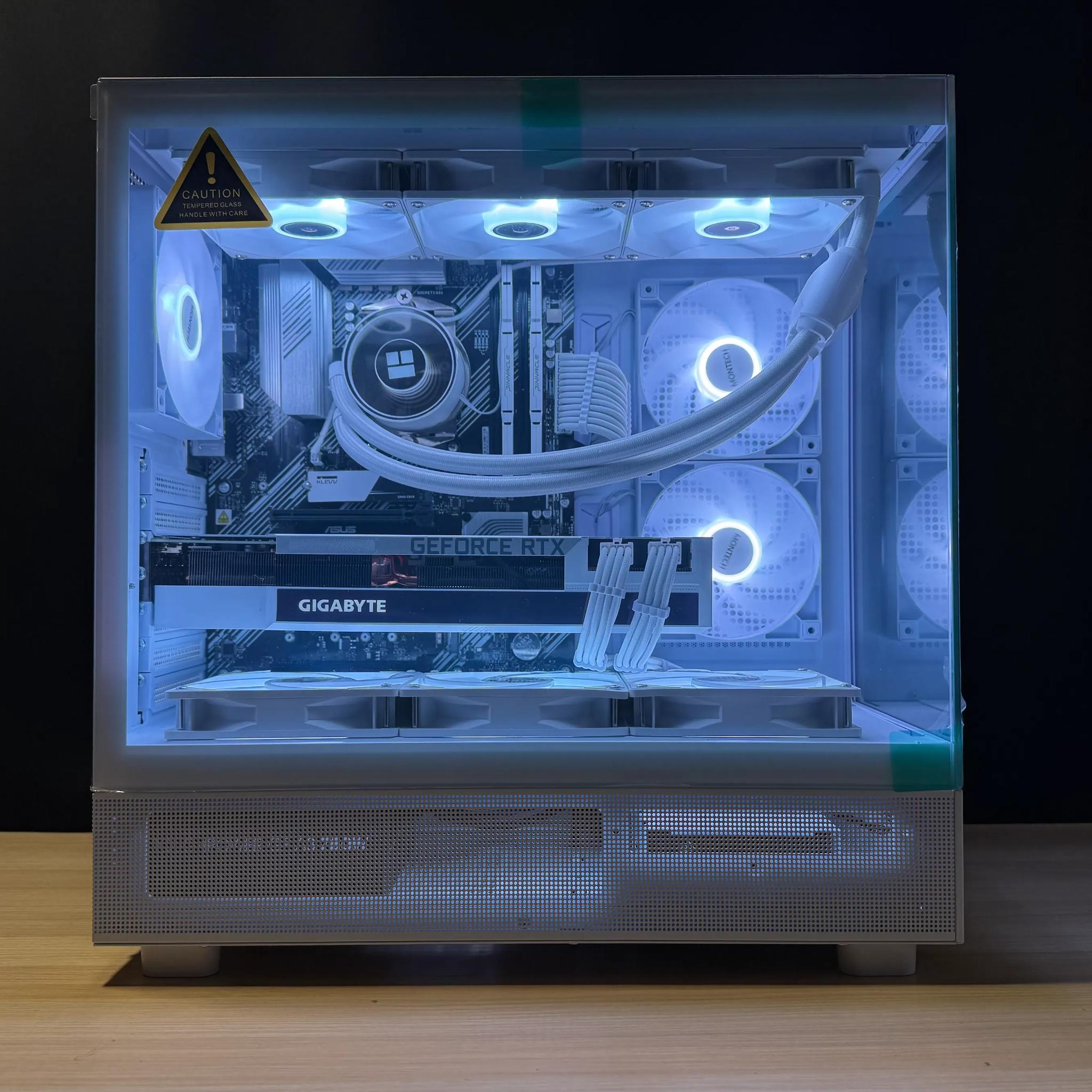 🌨️ARCTIC🌨️ White Gaming PC | RTX 3080 , RYZEN 7 5800X, 32GB DDR4 RAM, 1TB M.2