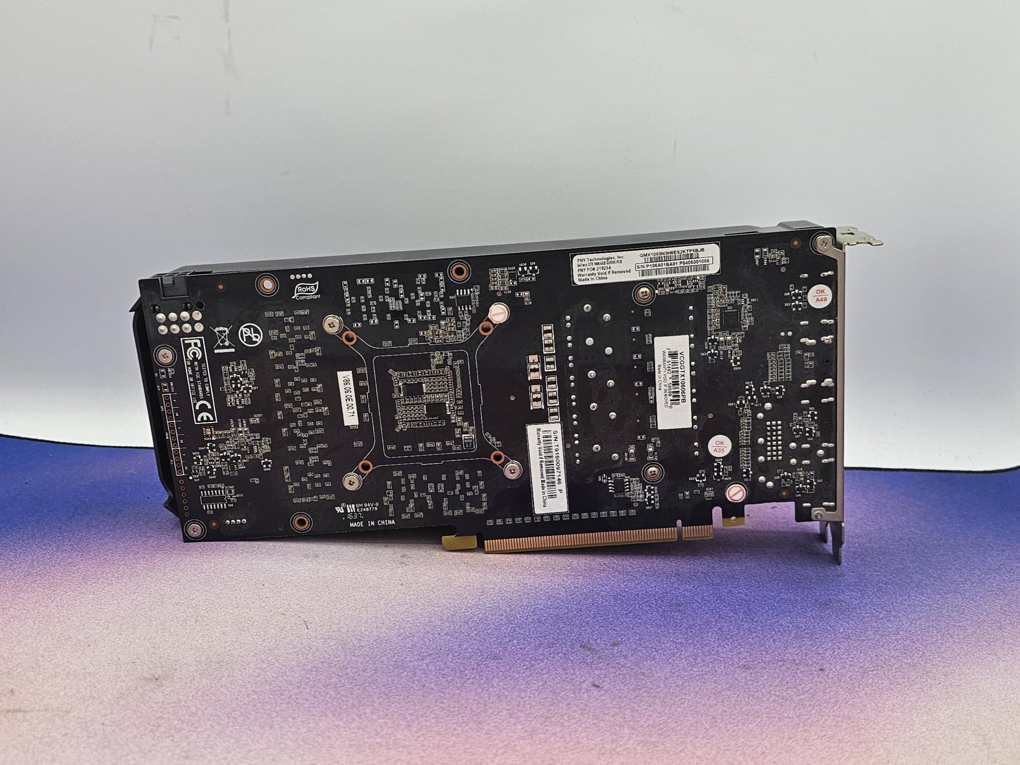 PNY Dual Fan GTX 1060 (6GB)