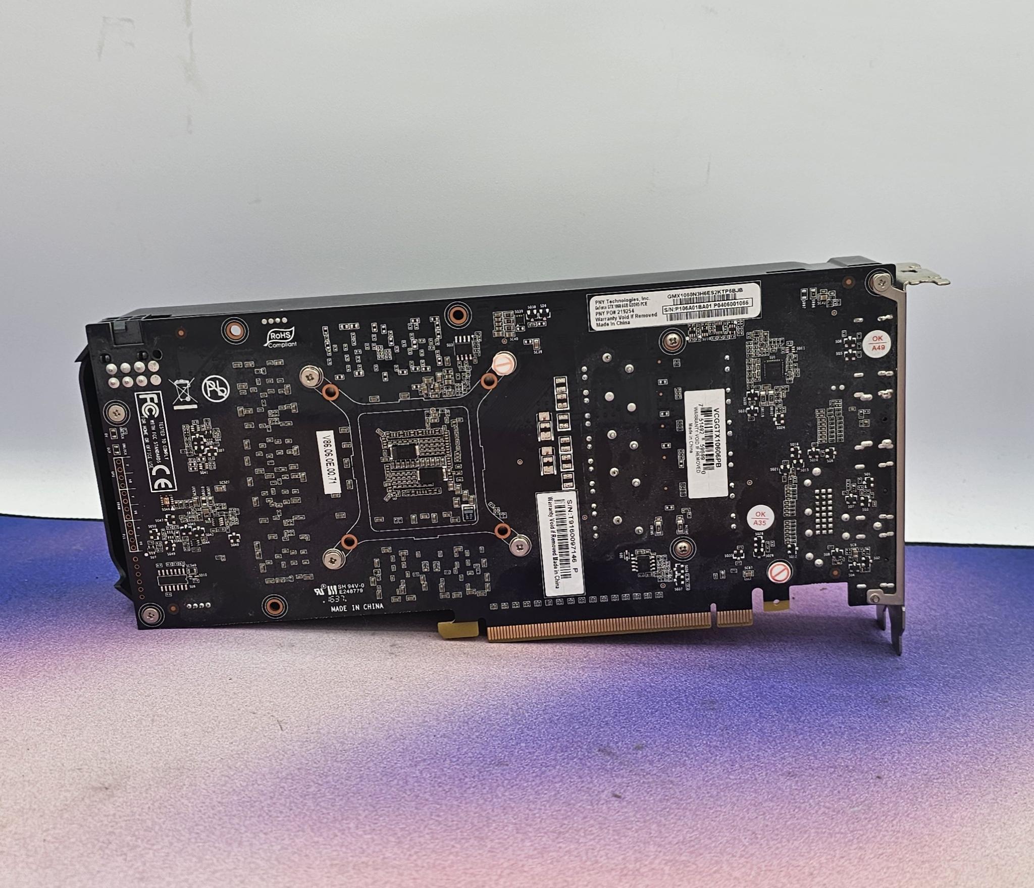 PNY Dual Fan GTX 1060 (6GB)