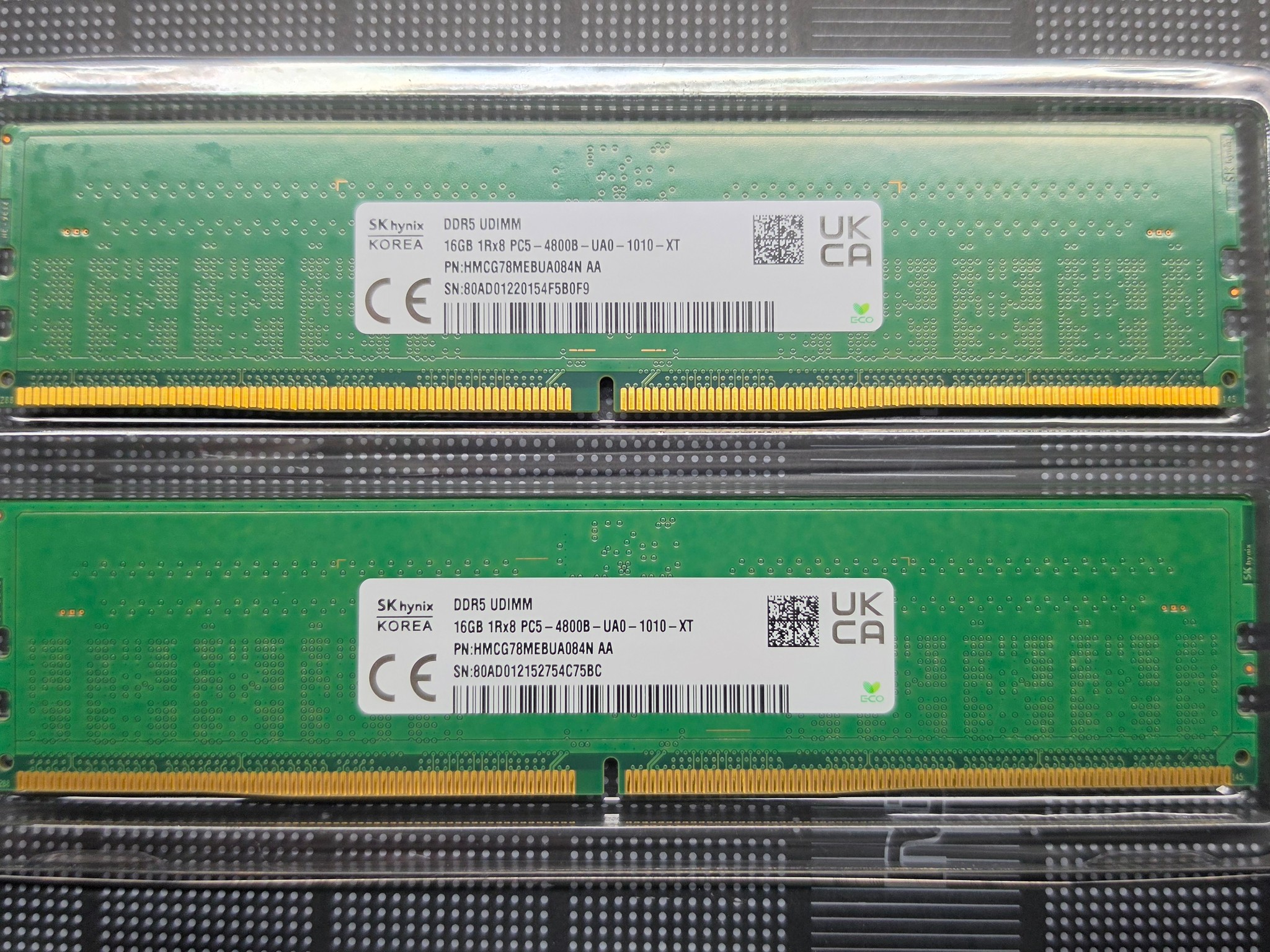 SK Hynix 2x16GB DDR5-4800 SDRAM U-DIMM