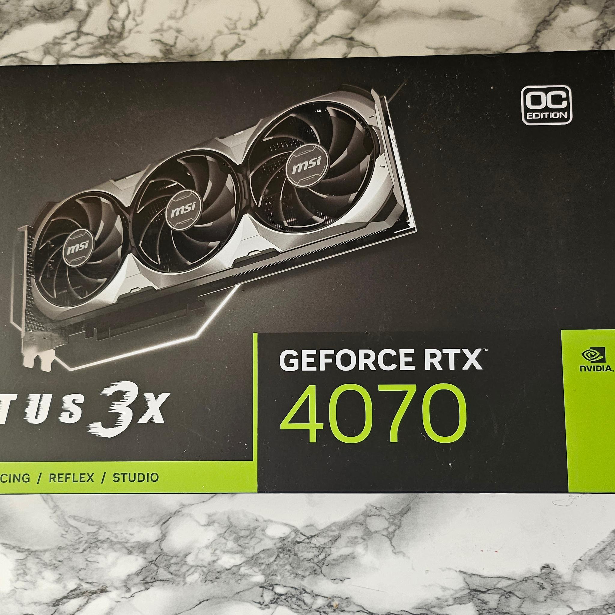 MSI GeForce RTX 4070 VENTUS 3X OC