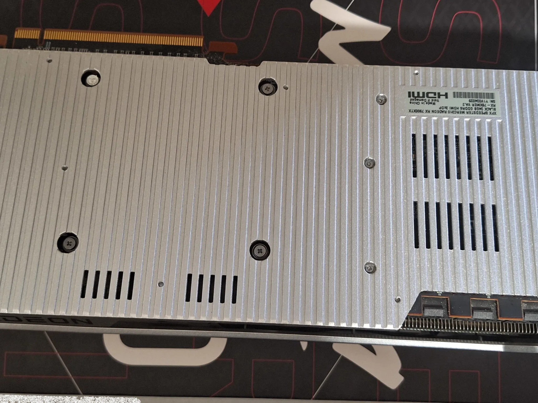 XFX SPEEDSTER MERC310 Radeon RX 7900 XTX 24GB GDDR6 Black Edition