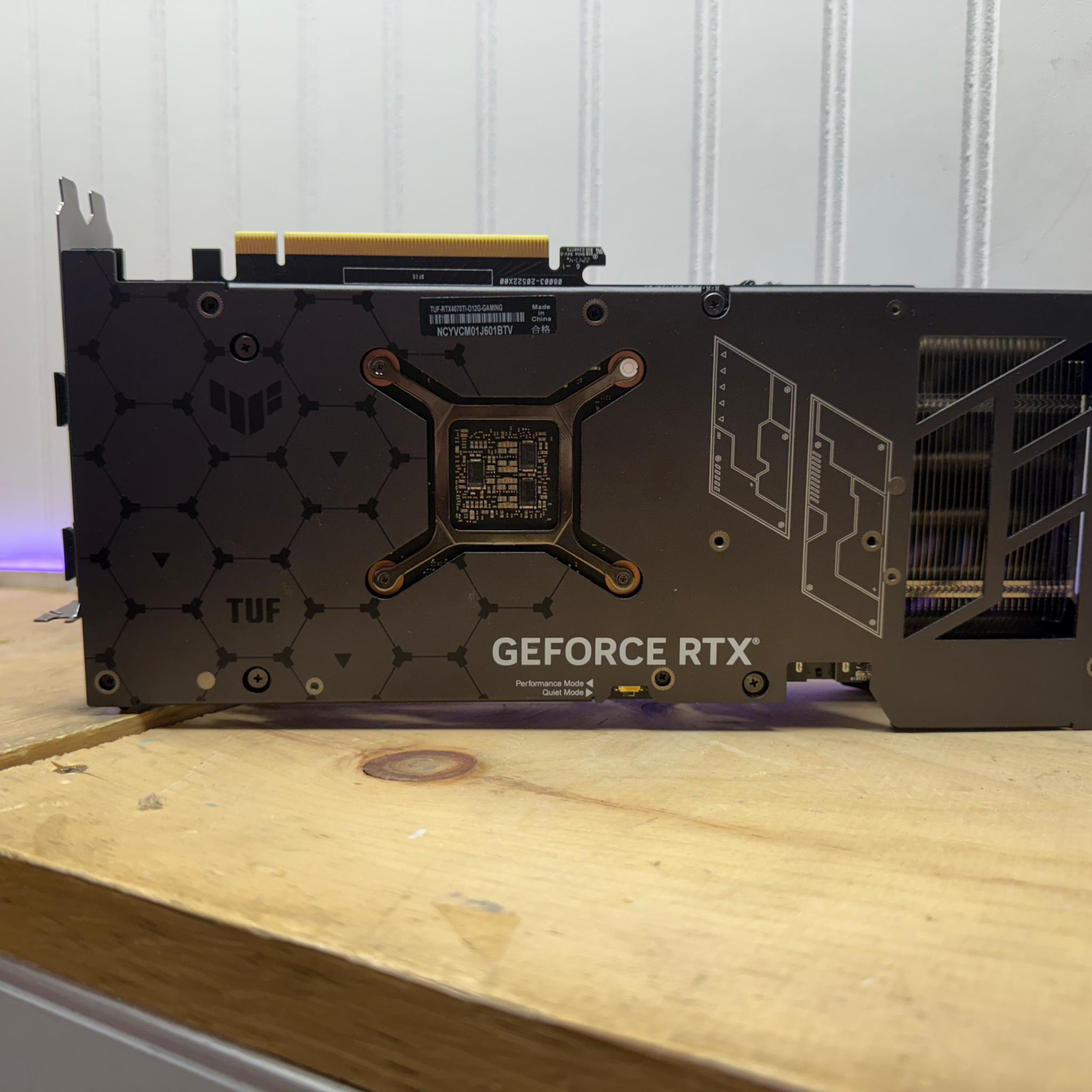 4070ti pulled for a customer PC that was upgraded