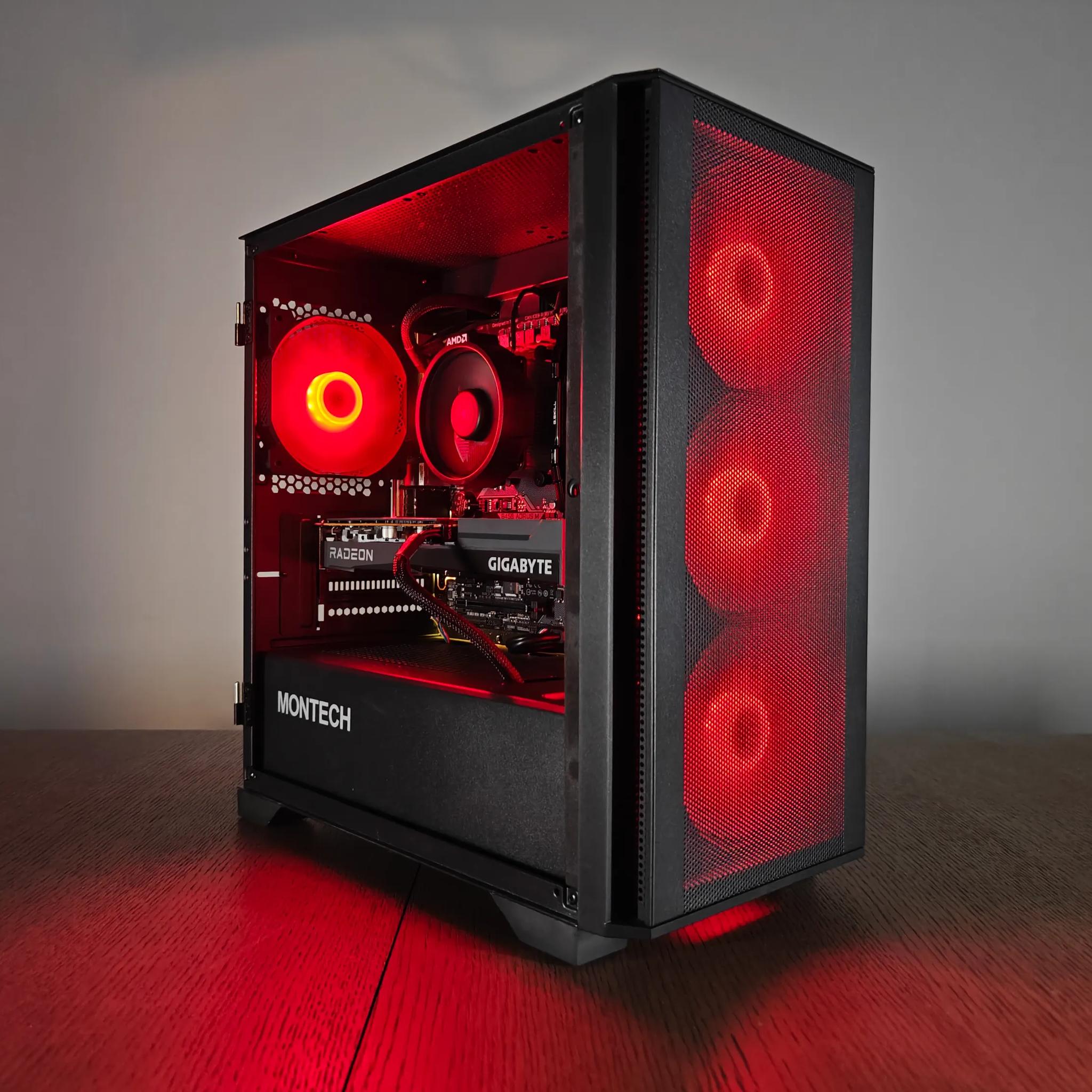 Ryzen 5 5600 ● RX 6600 ● 16GB DDR4 ● 500GB SSD ● Gaming PC