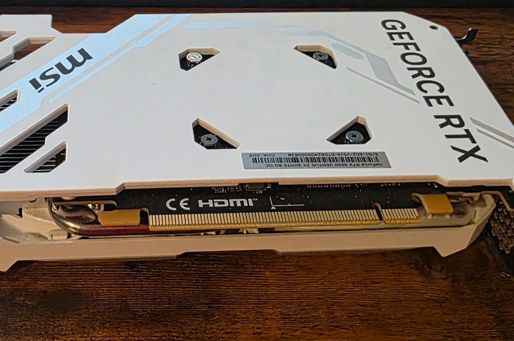 MSI GAMING GeForce RTX 4060
