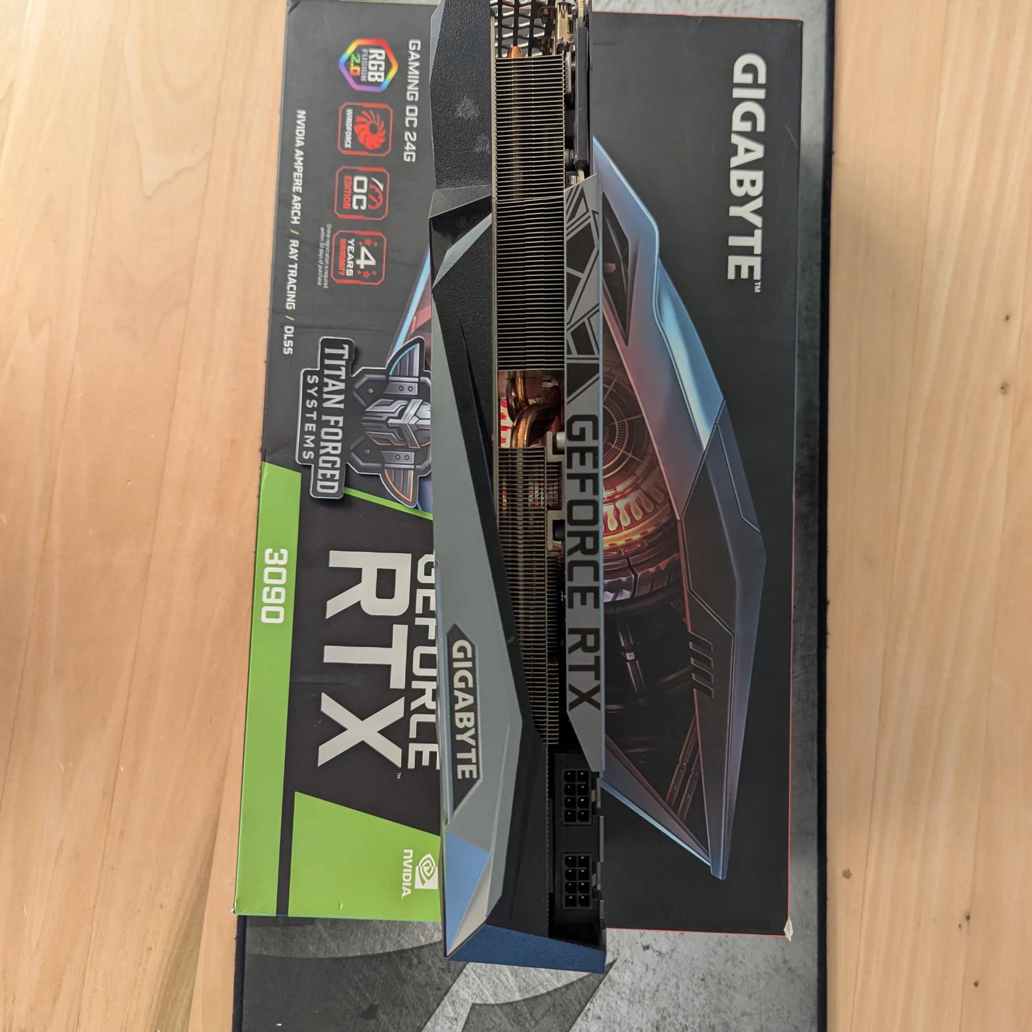 🔷 Gigabyte 3090 Gaming OC – 24GB Monster GPU | 4K Ready | Triple-Fan Cooling