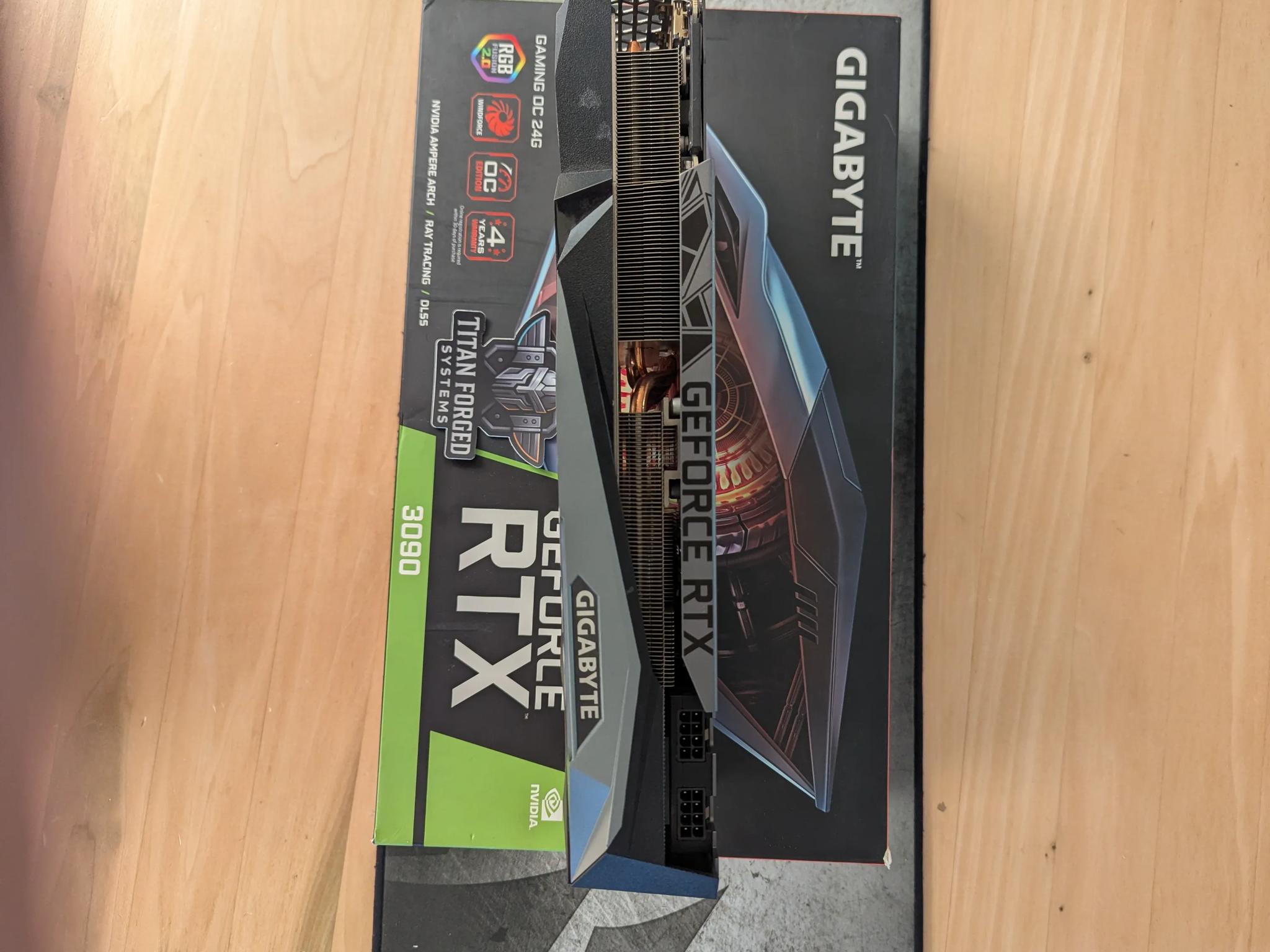 🔷 Gigabyte 3090 Gaming OC – 24GB Monster GPU | 4K Ready | Triple-Fan Cooling