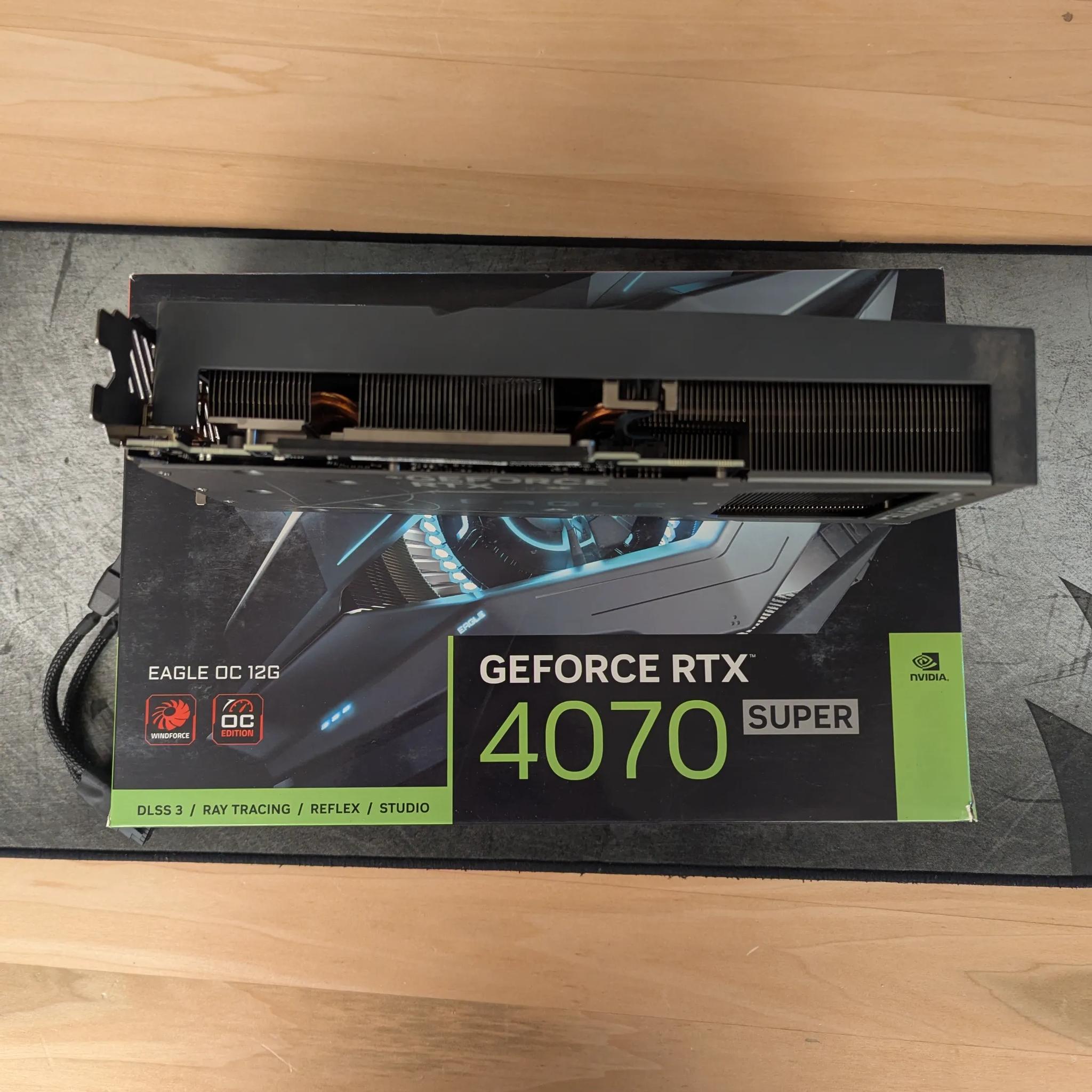 ⚡ Gigabyte Eagle RTX 4070 Super  12GB – 1440p & 4K Ready | Clean, Cool & Powerful 🦅🔹