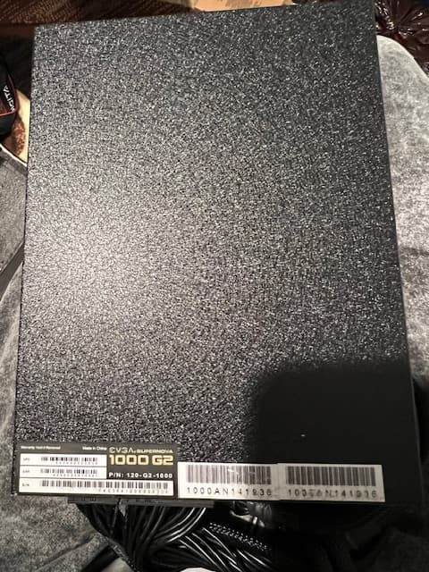 EVGA SuperNOVA 1000 G2 80+ GOLD, 1000W Fully Modular NVIDIA SLI and Crossfire Ready Power Supply