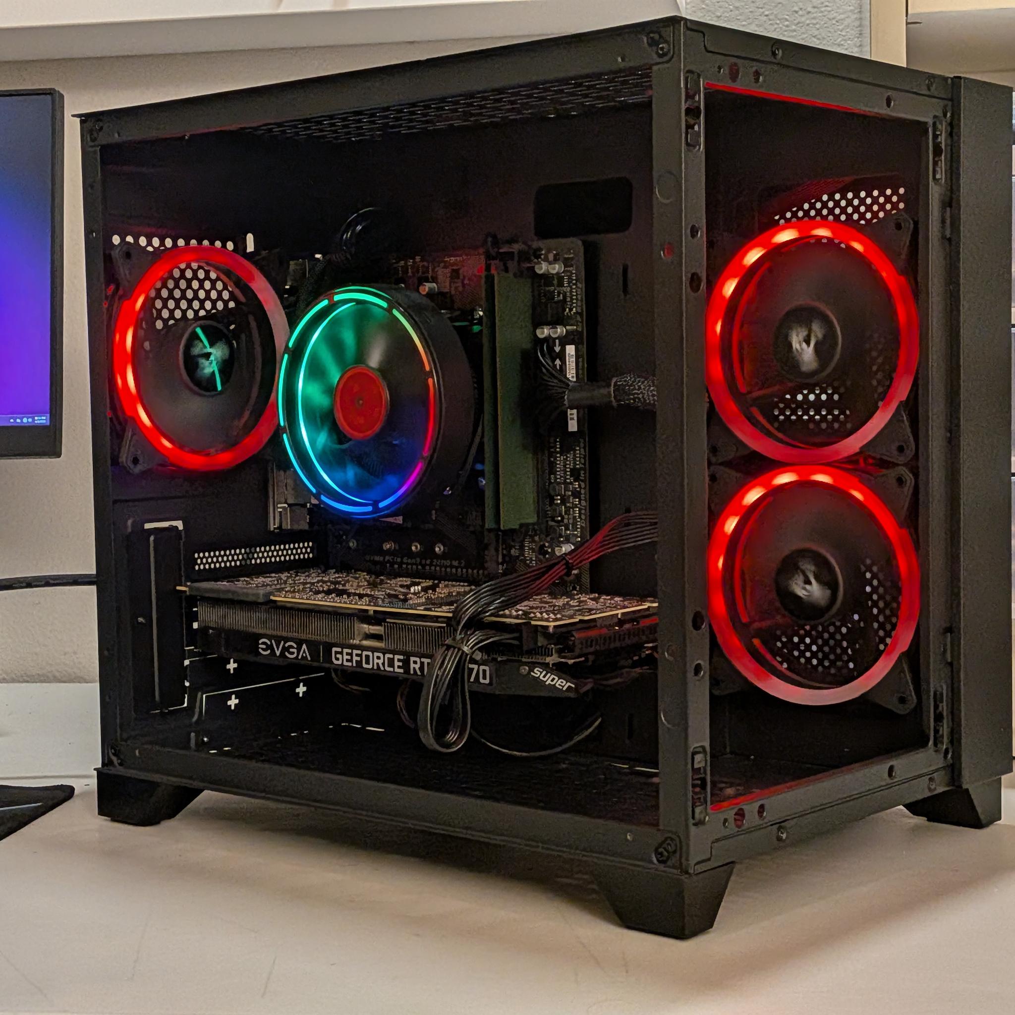 ⚡ Flash Sale! Gaming PC | GeForce RTX 2070 Super | Ryzen 4100 | 16GB RAM | 512GB SSD | WIFI | WIN 11