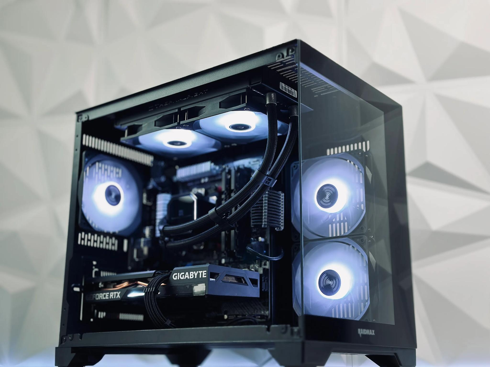🫧📍Liquid Cooled Gaming PC↔️Nvidia RTX 3060 12GB↔️AMD Ryzen 5 5500 6 core↔️16GB DDR4 ↔️ 500GB SSD