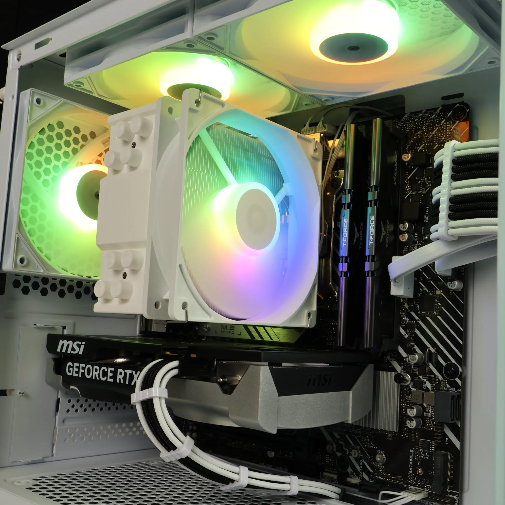 ⚪️ Intel Core i7 12700K/RTX 5060 Gaming PC ⚪️