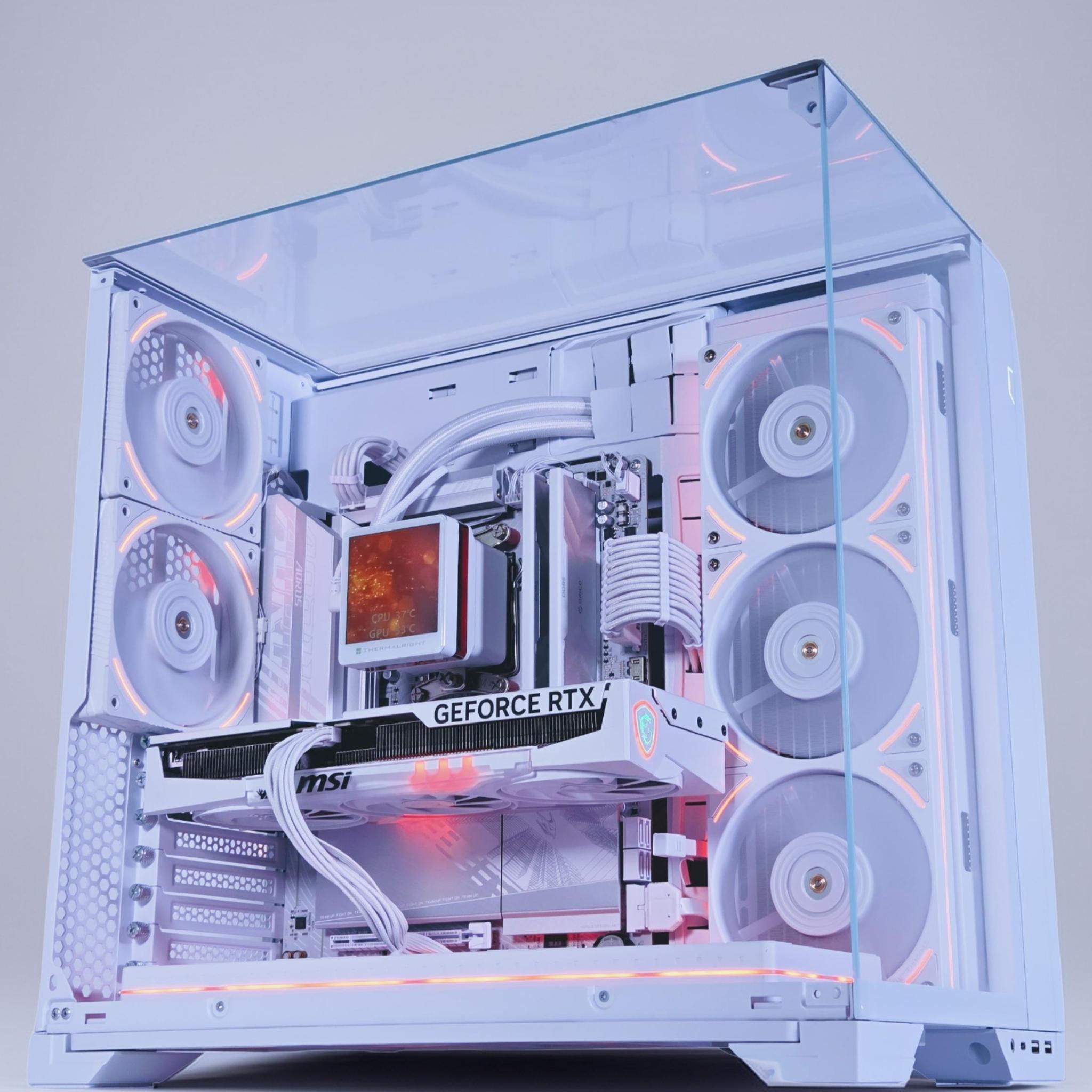 🧊👑 Night King 3🧟‍♂️🗡️ Nvidia RTX 5070 Ti 16GB❄️AMD Ryzen 7 9850X3D❄️32GB DDR5❄️2TB NVME