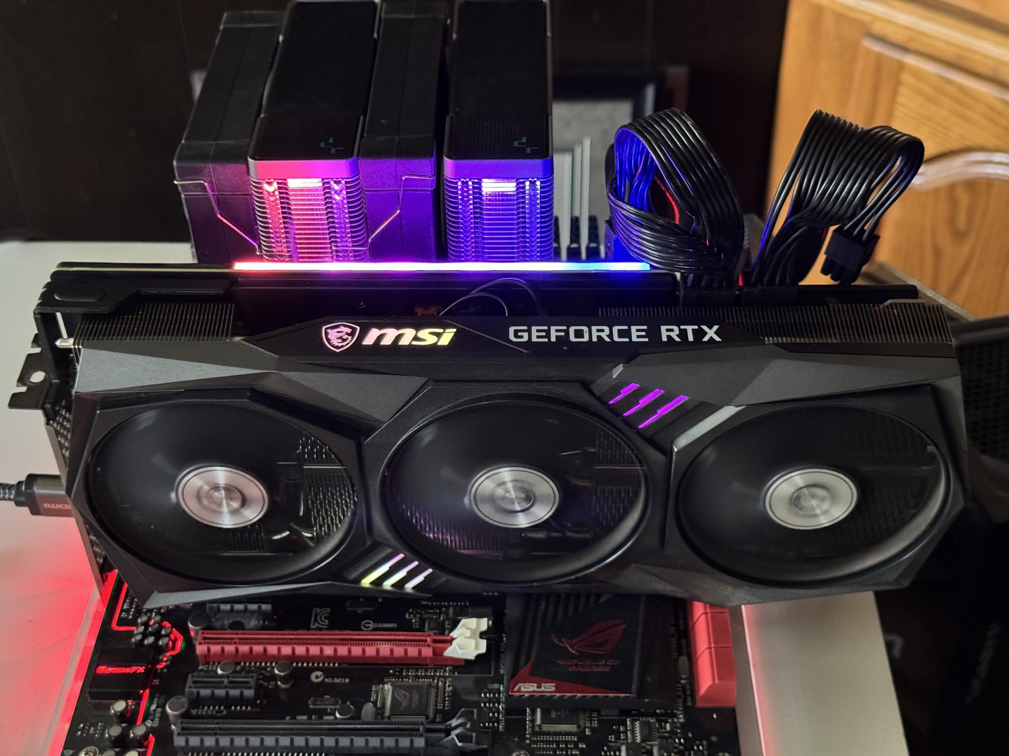 MSI GeForce RTX 3060 Ti Gaming X Trio - Excellent Condition - 1080p/1440p Gaming!