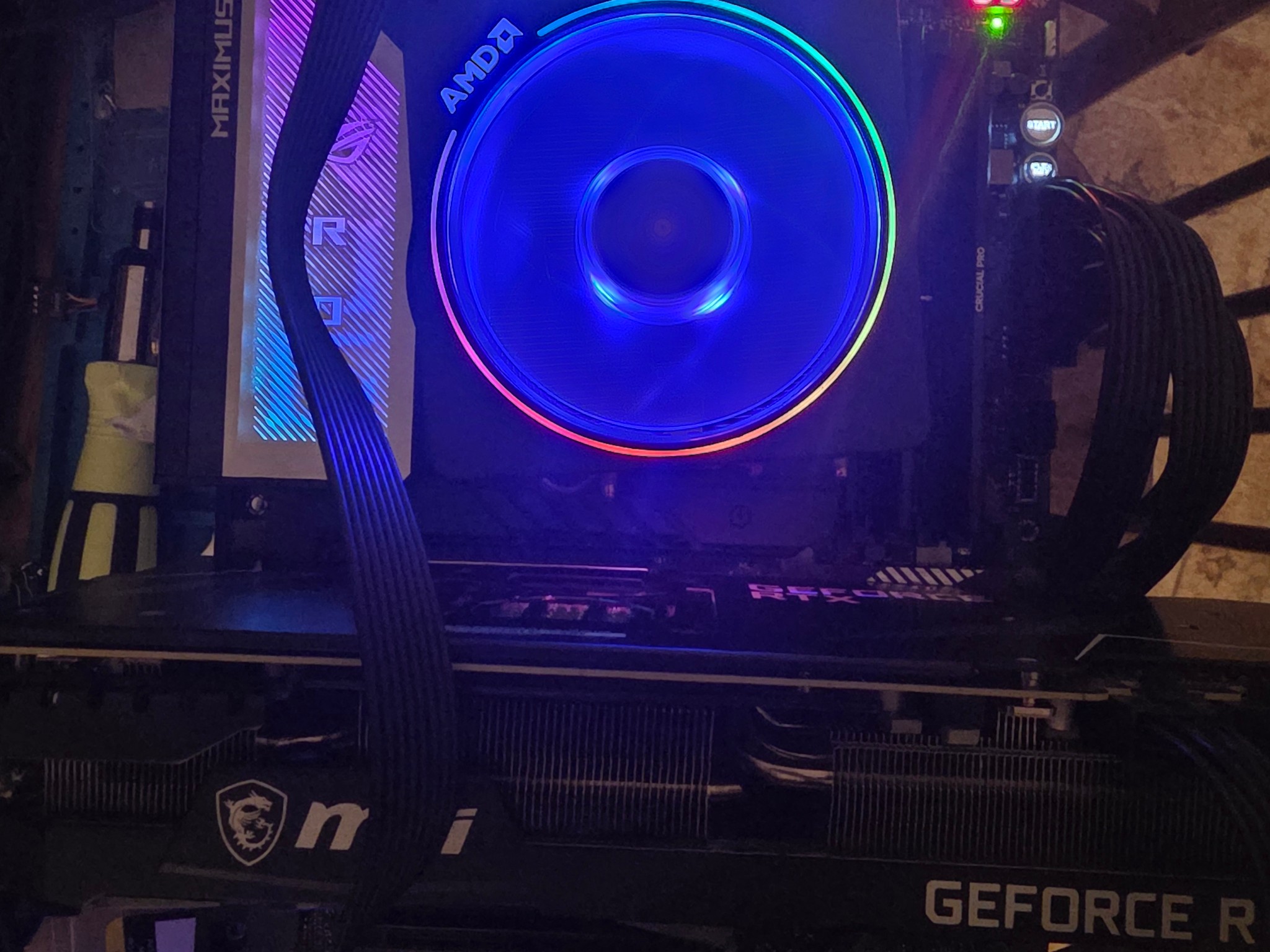 ROG MAXIMUZ Z790 + 13900K + KRAKEN Z73 + MSI MAG 1300W PLATINUM + 500GB NMVE